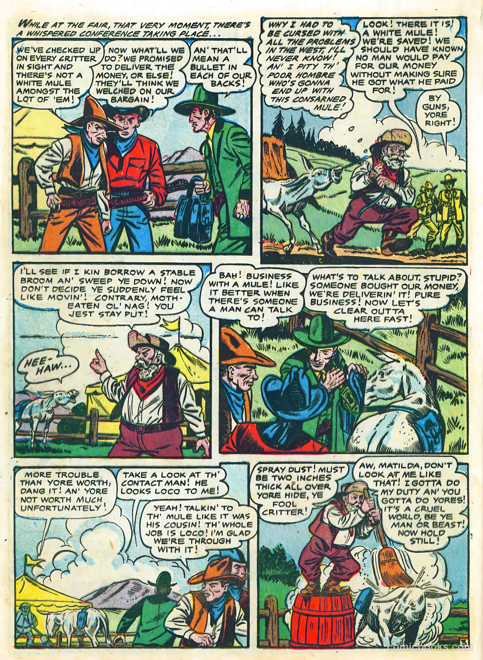 The Lone Rider #24 (1955) — page 22 of 36