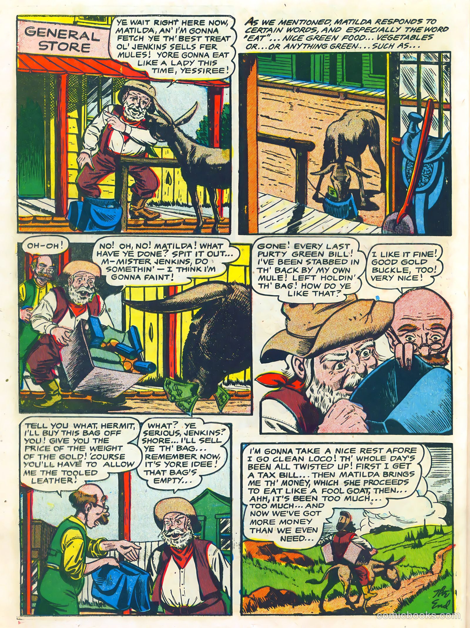 The Lone Rider #24 (1955) — page 24 of 36