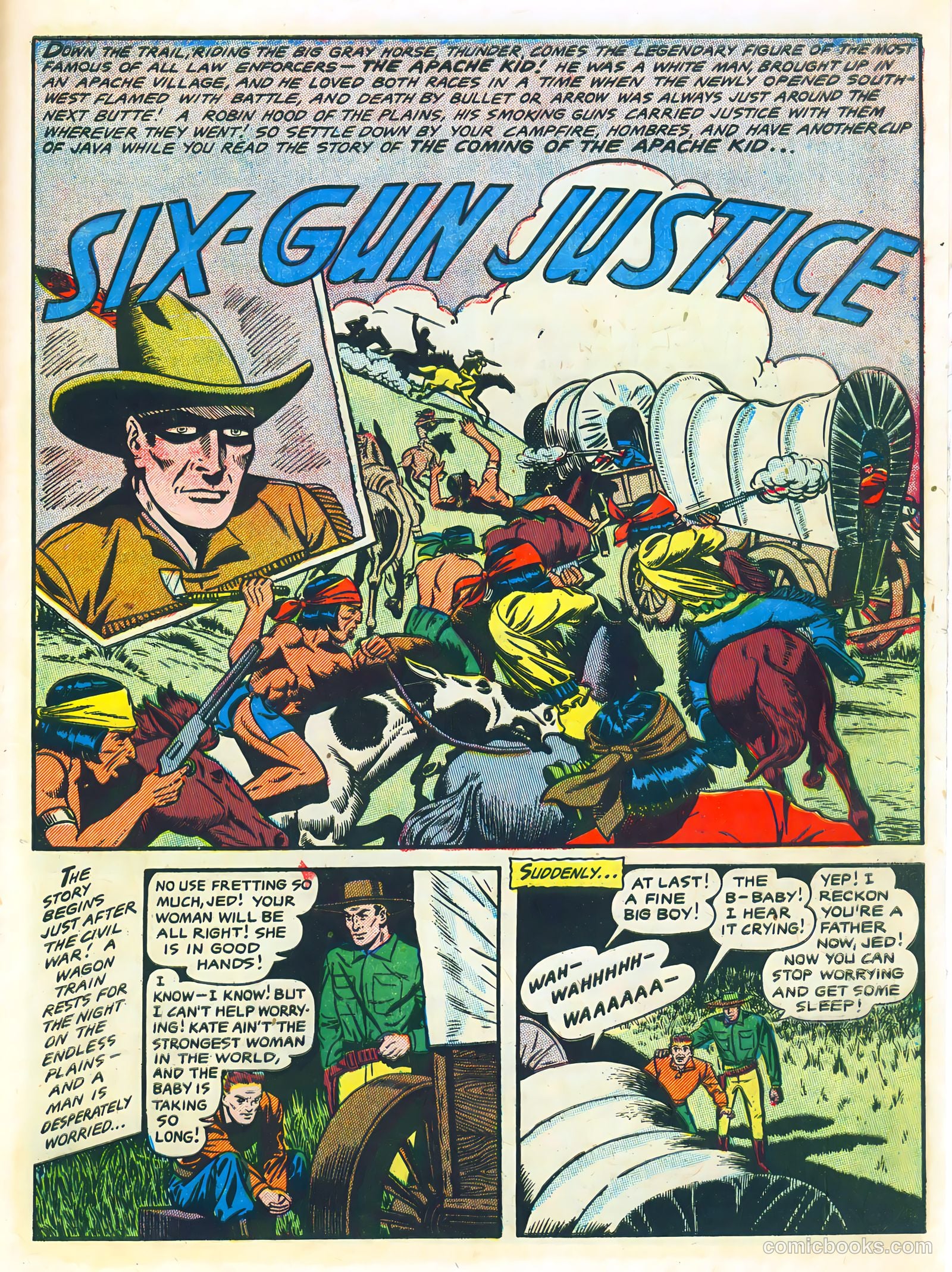 The Lone Rider #24 (1955) — page 27 of 36
