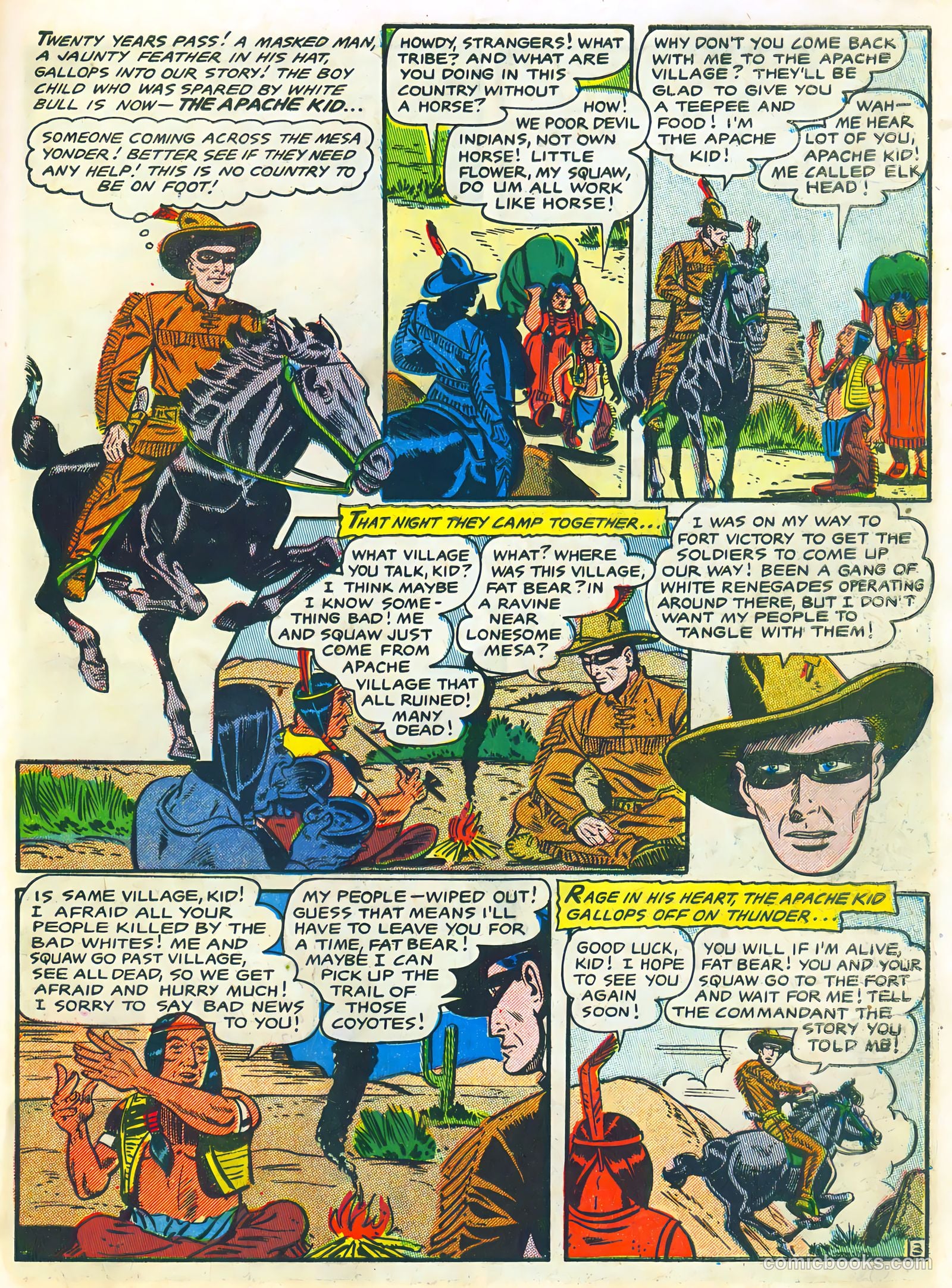 The Lone Rider #24 (1955) — page 29 of 36