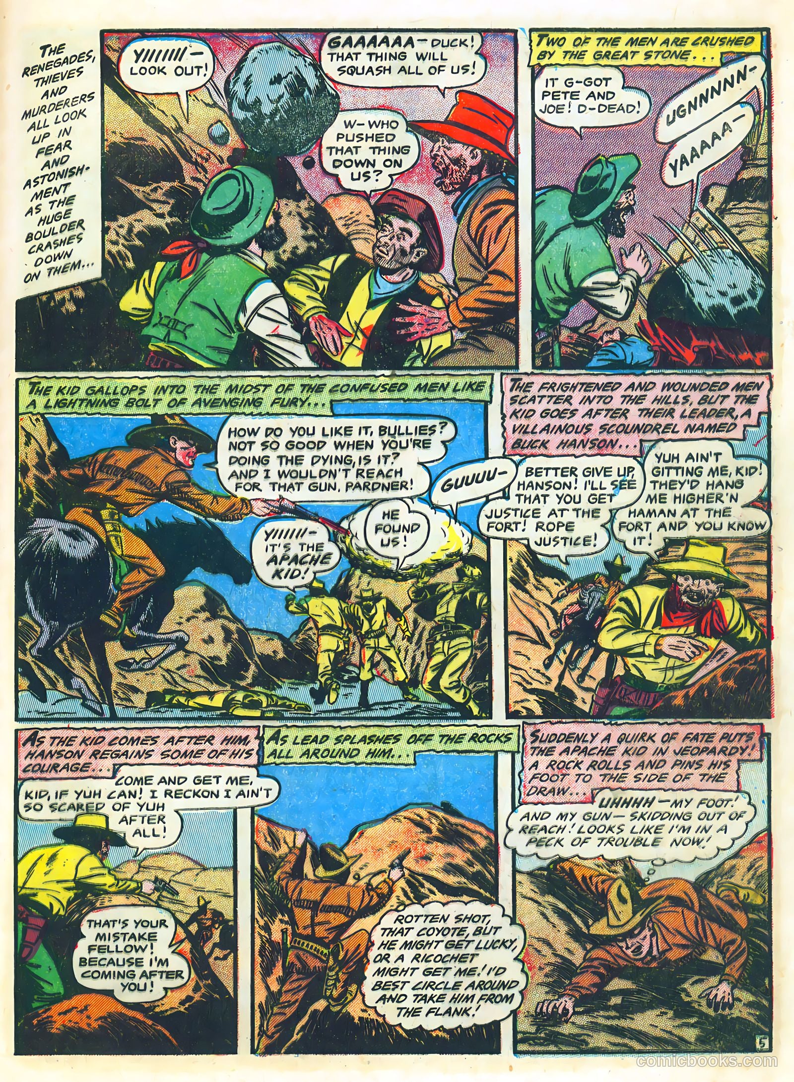 The Lone Rider #24 (1955) — page 31 of 36