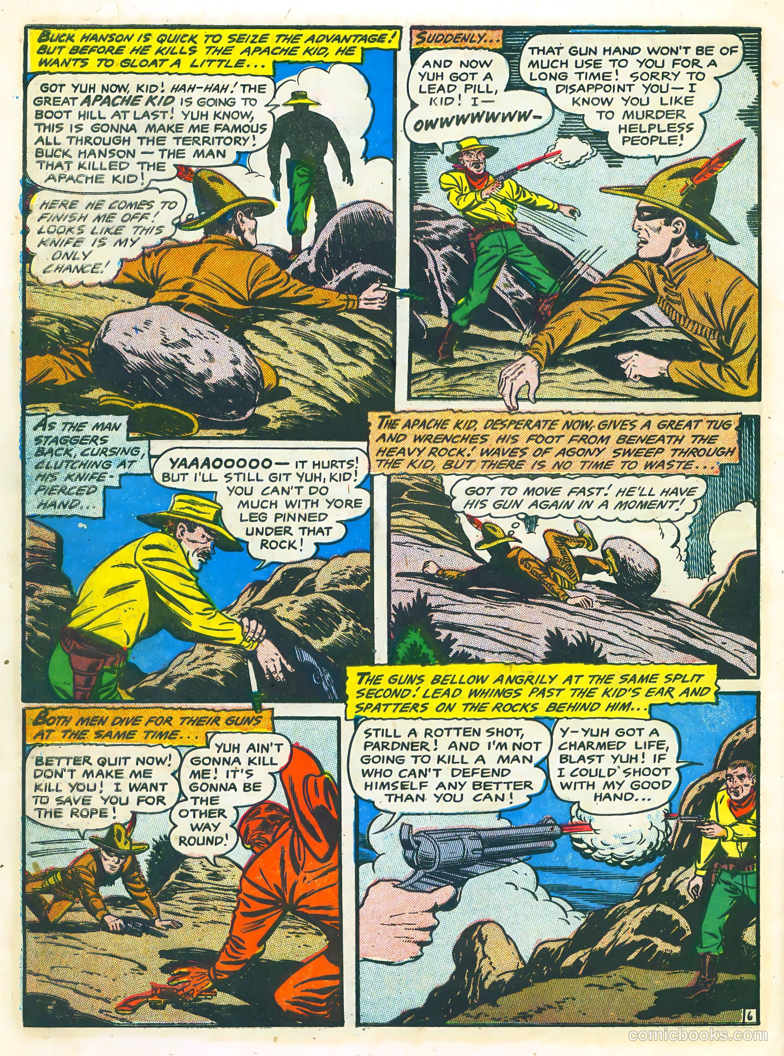 The Lone Rider #24 (1955) — page 32 of 36