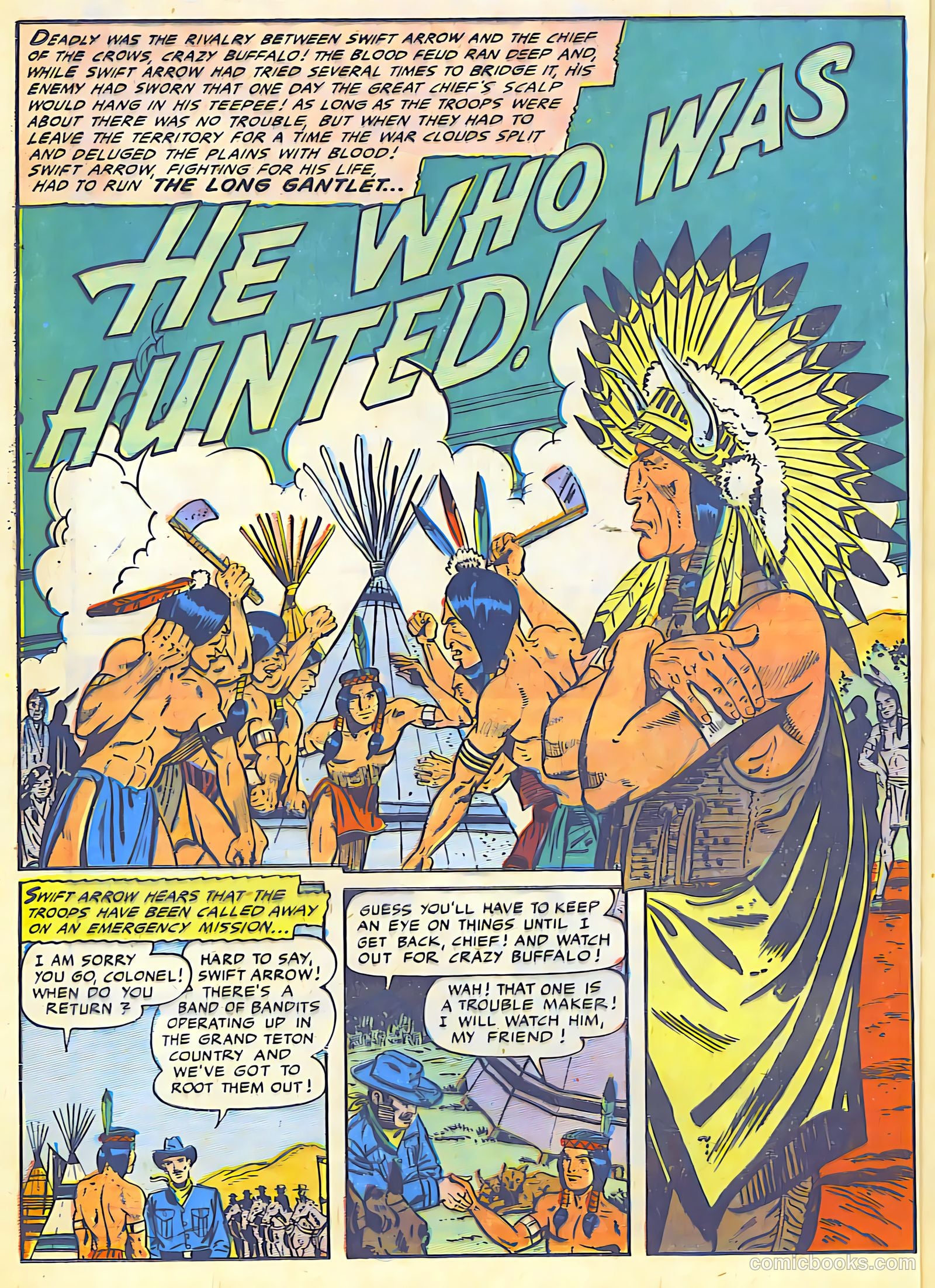 The Lone Rider #25 (1955) — page 20 of 36