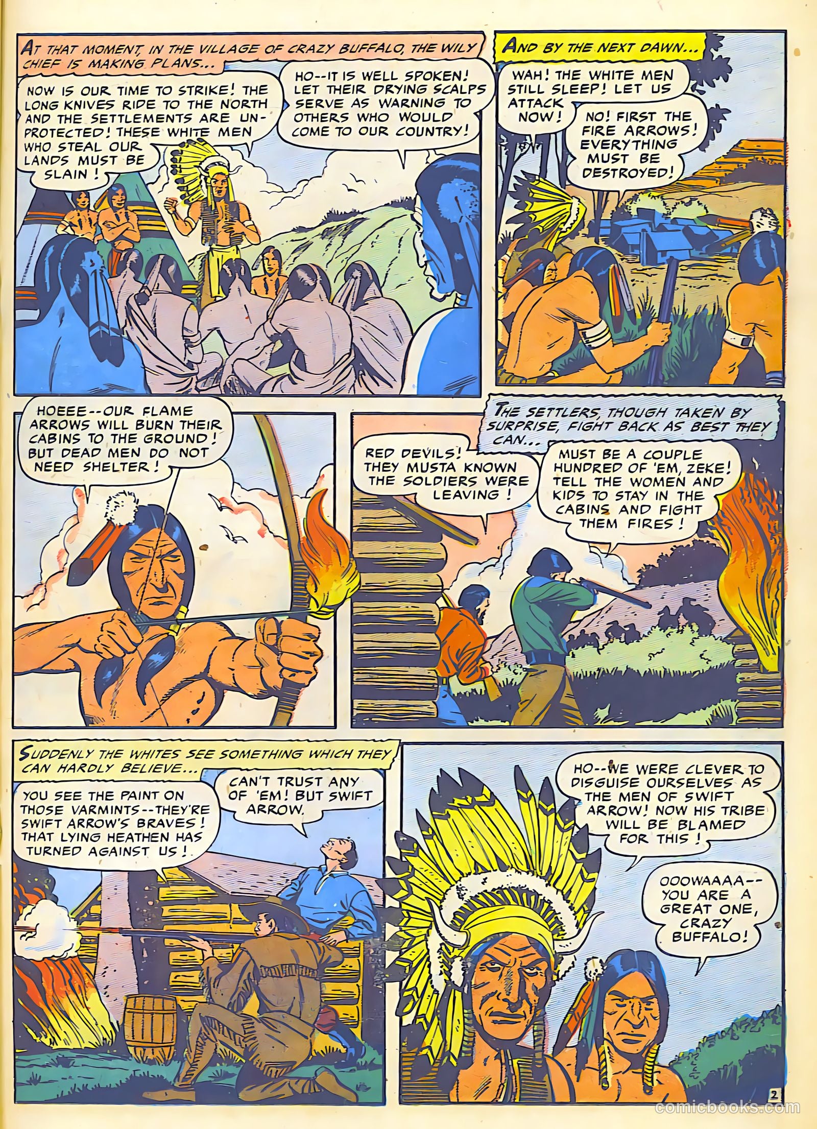 The Lone Rider #25 (1955) — page 21 of 36