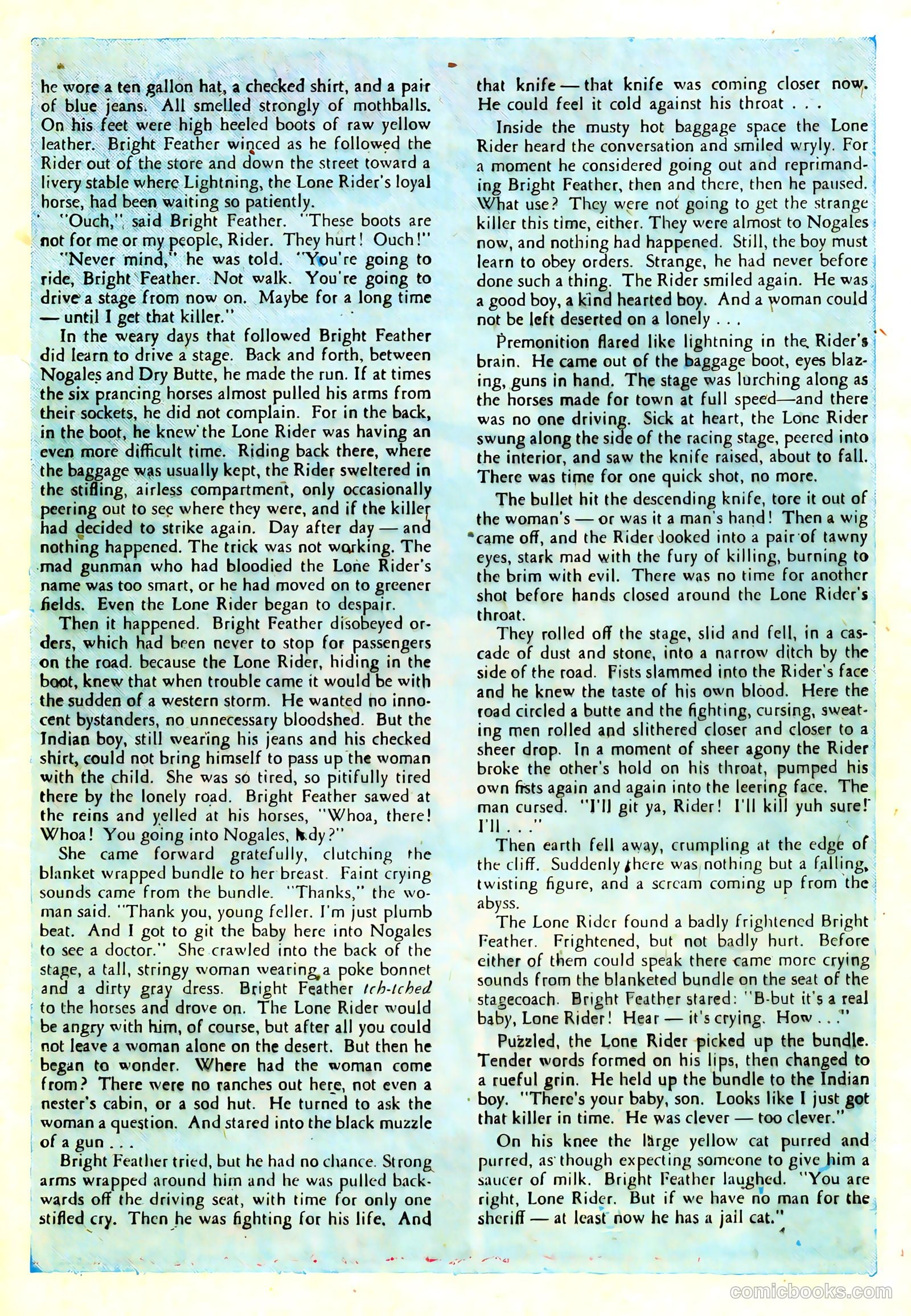 The Lone Rider #3 (1951) — page 17 of 36