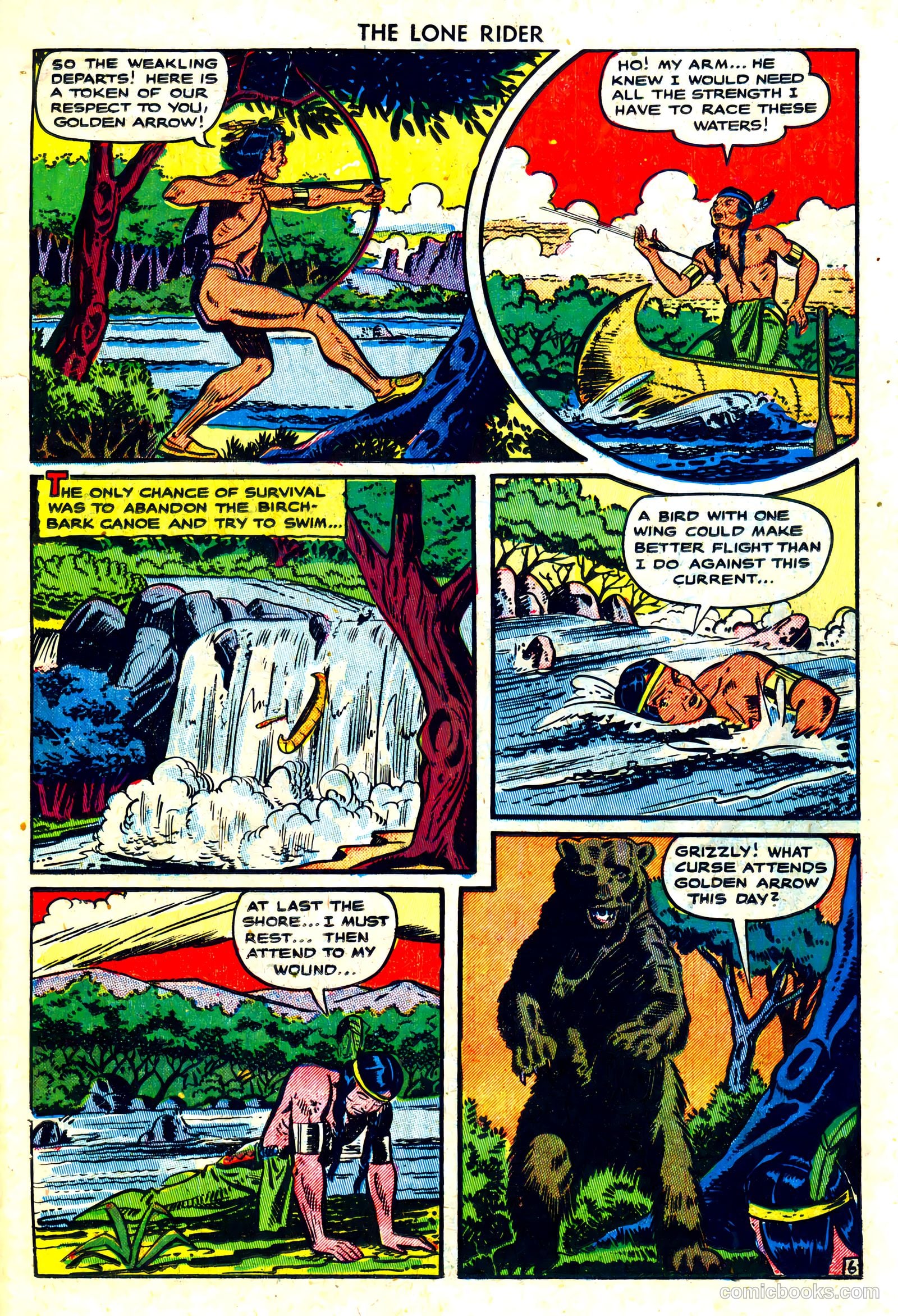 The Lone Rider #3 (1951) — page 23 of 36