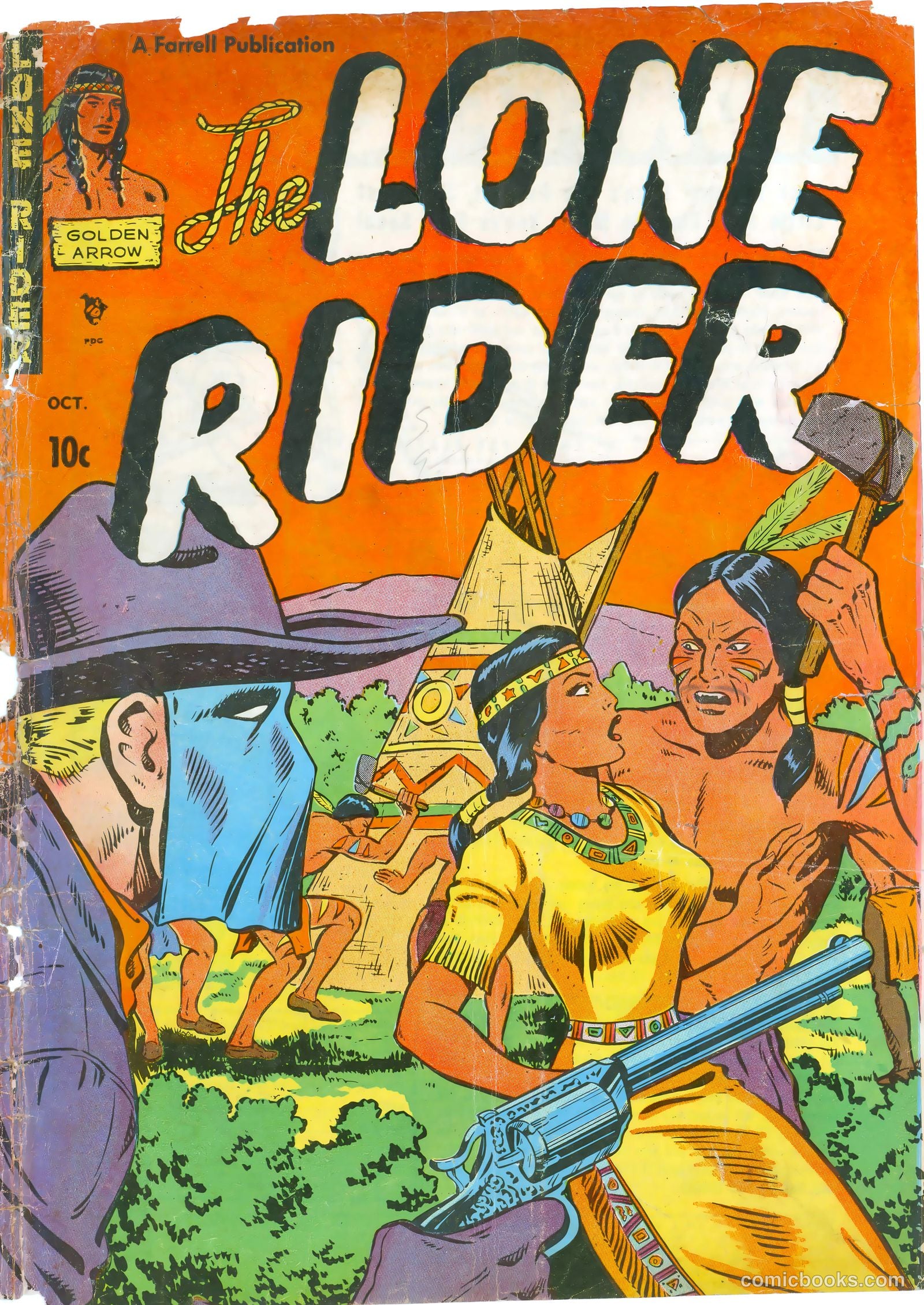 The Lone Rider #4 (1954) — page 2 of 39