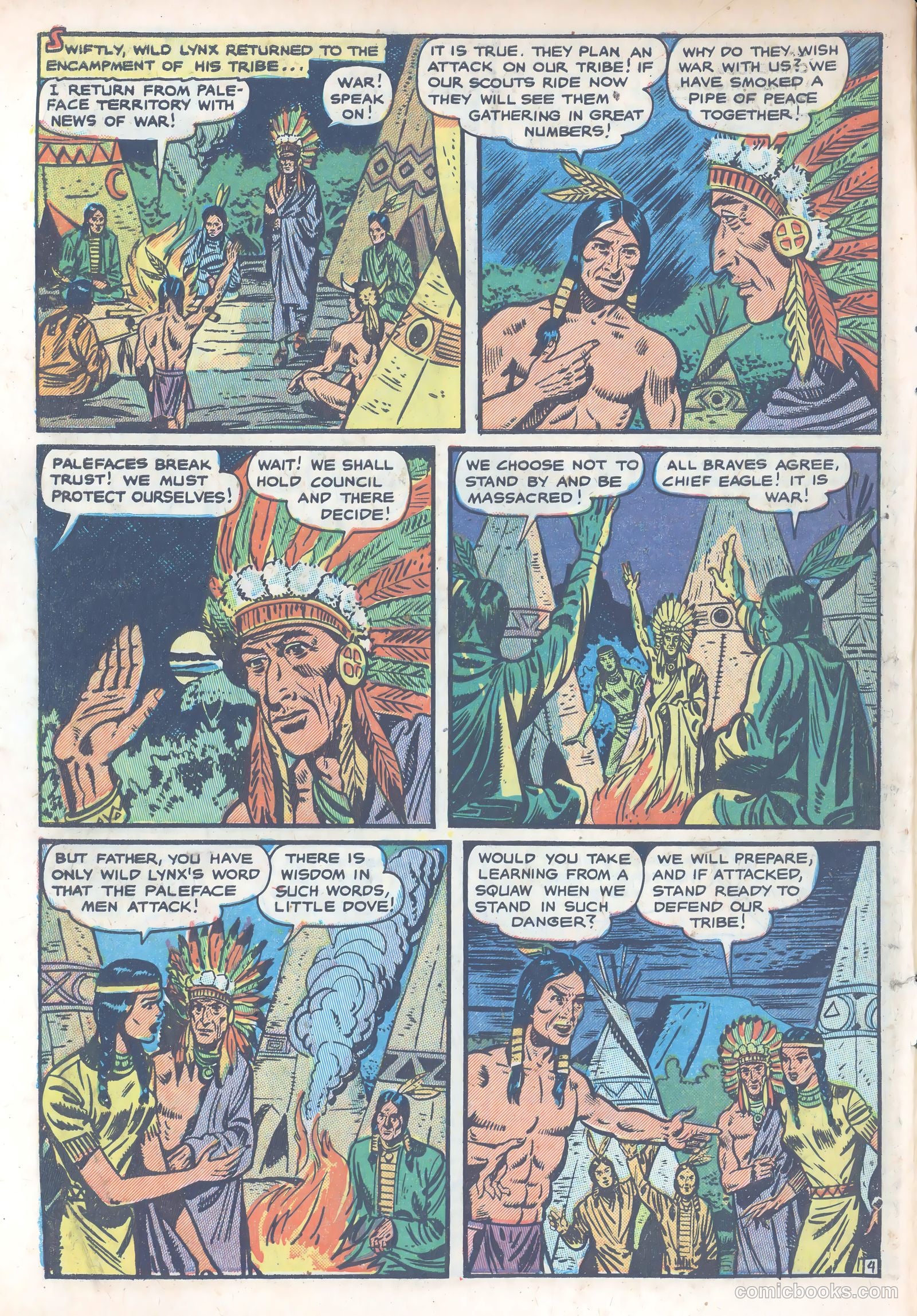 The Lone Rider #4 (1954) — page 8 of 39