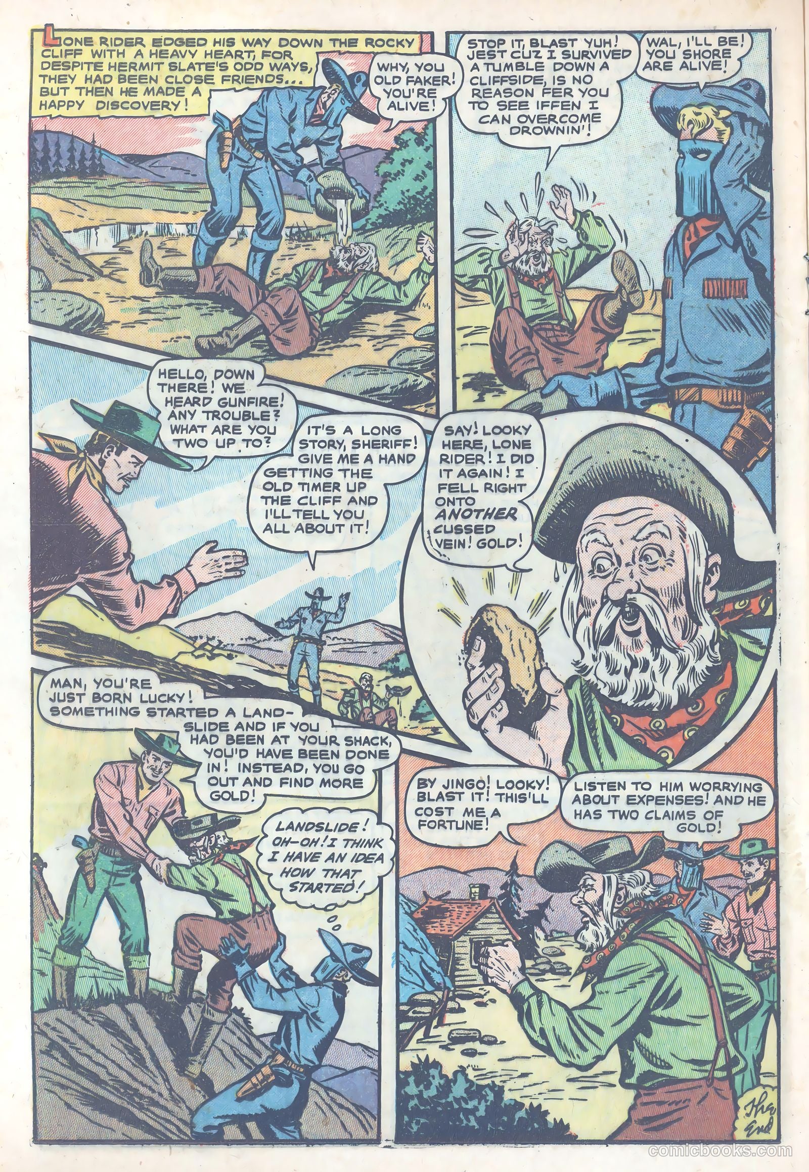 The Lone Rider #4 (1954) — page 18 of 39