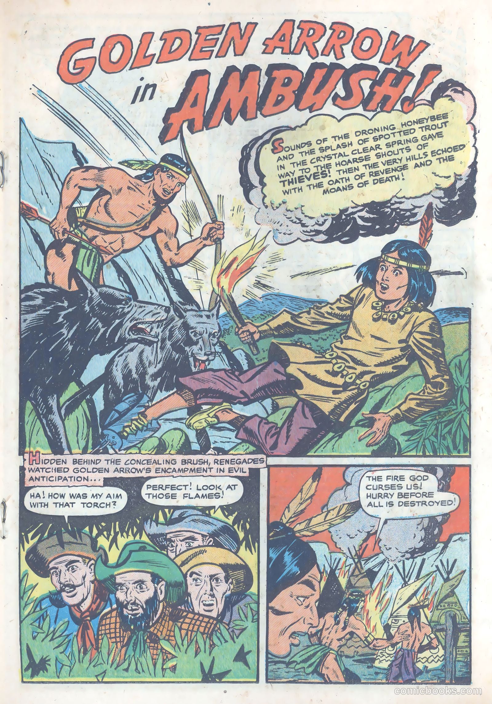The Lone Rider #4 (1954) — page 21 of 39