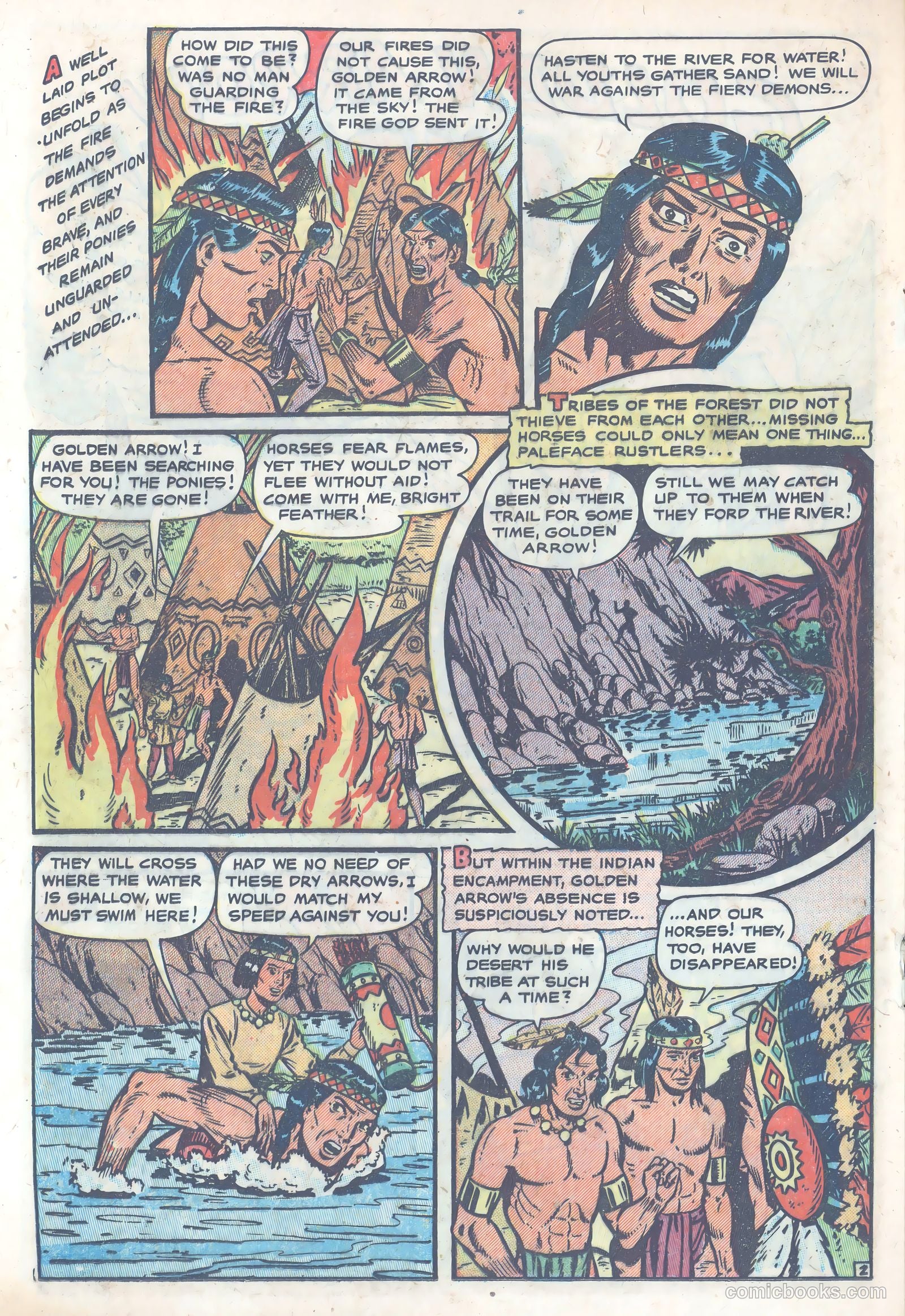 The Lone Rider #4 (1954) — page 22 of 39