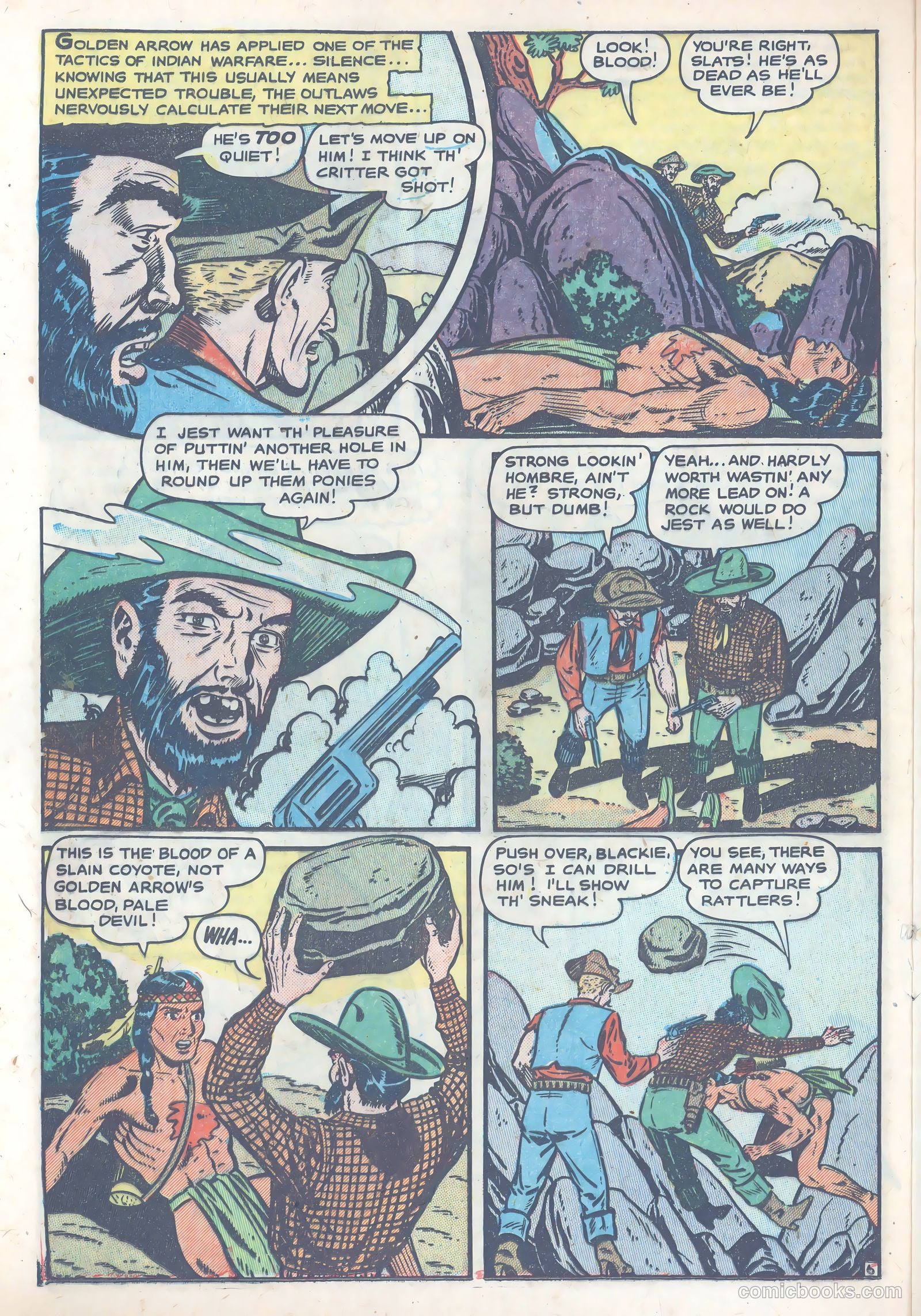 The Lone Rider #4 (1954) — page 26 of 39