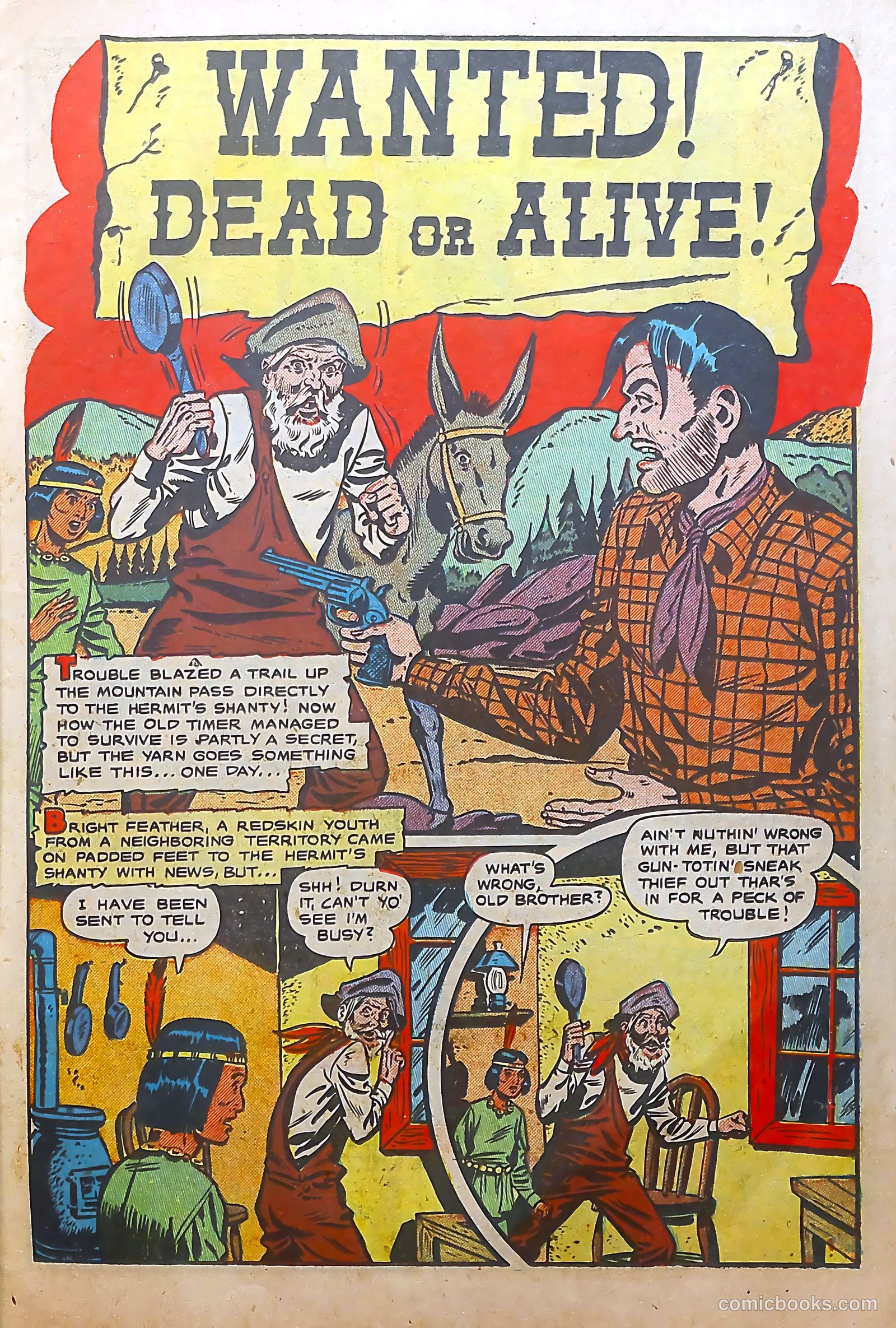 The Lone Rider #6 (1952) — page 11 of 36