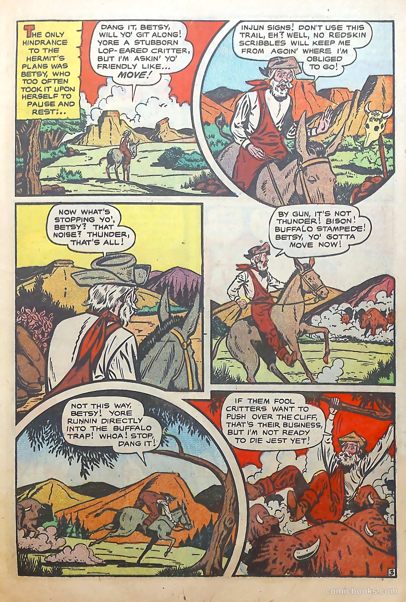 The Lone Rider #6 (1952) — page 13 of 36