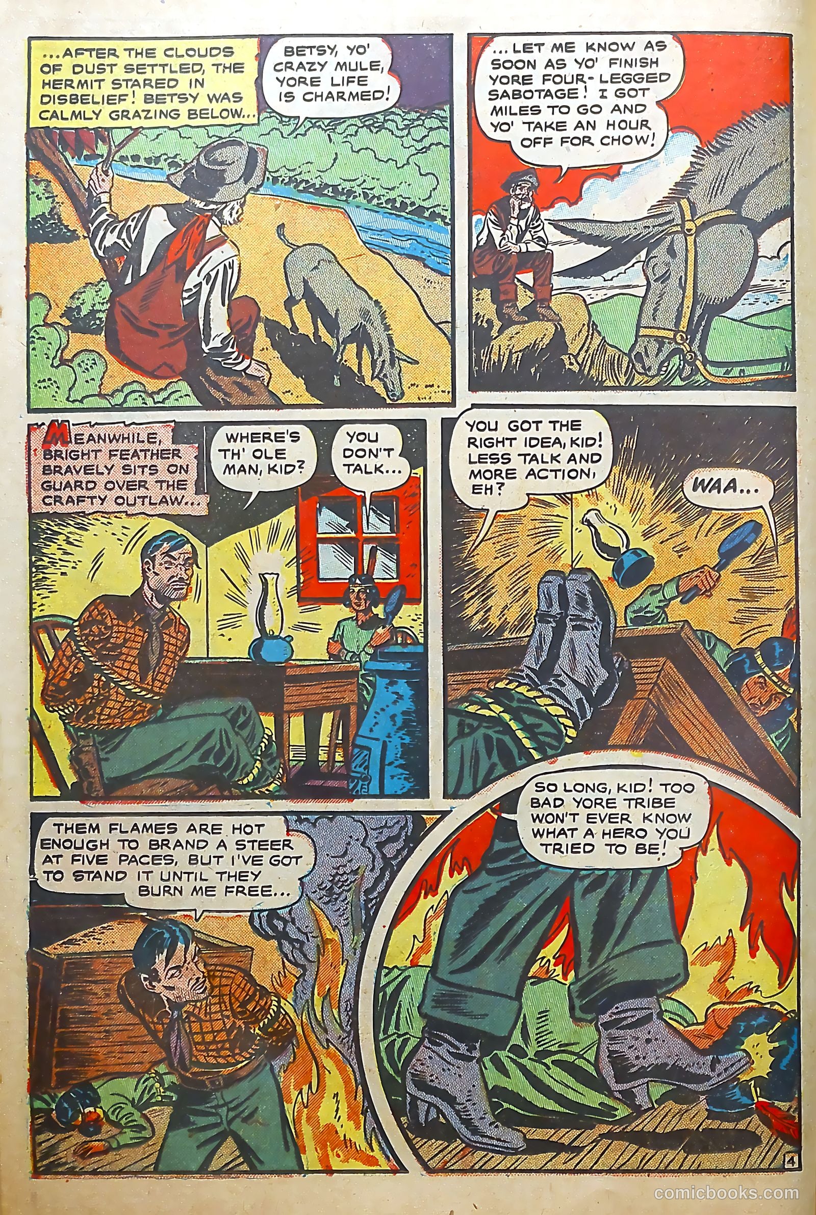 The Lone Rider #6 (1952) — page 14 of 36