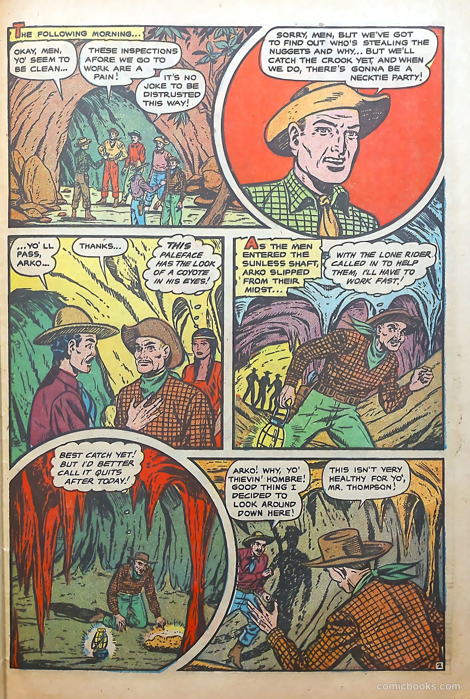 The Lone Rider #6 (1952) — page 29 of 36