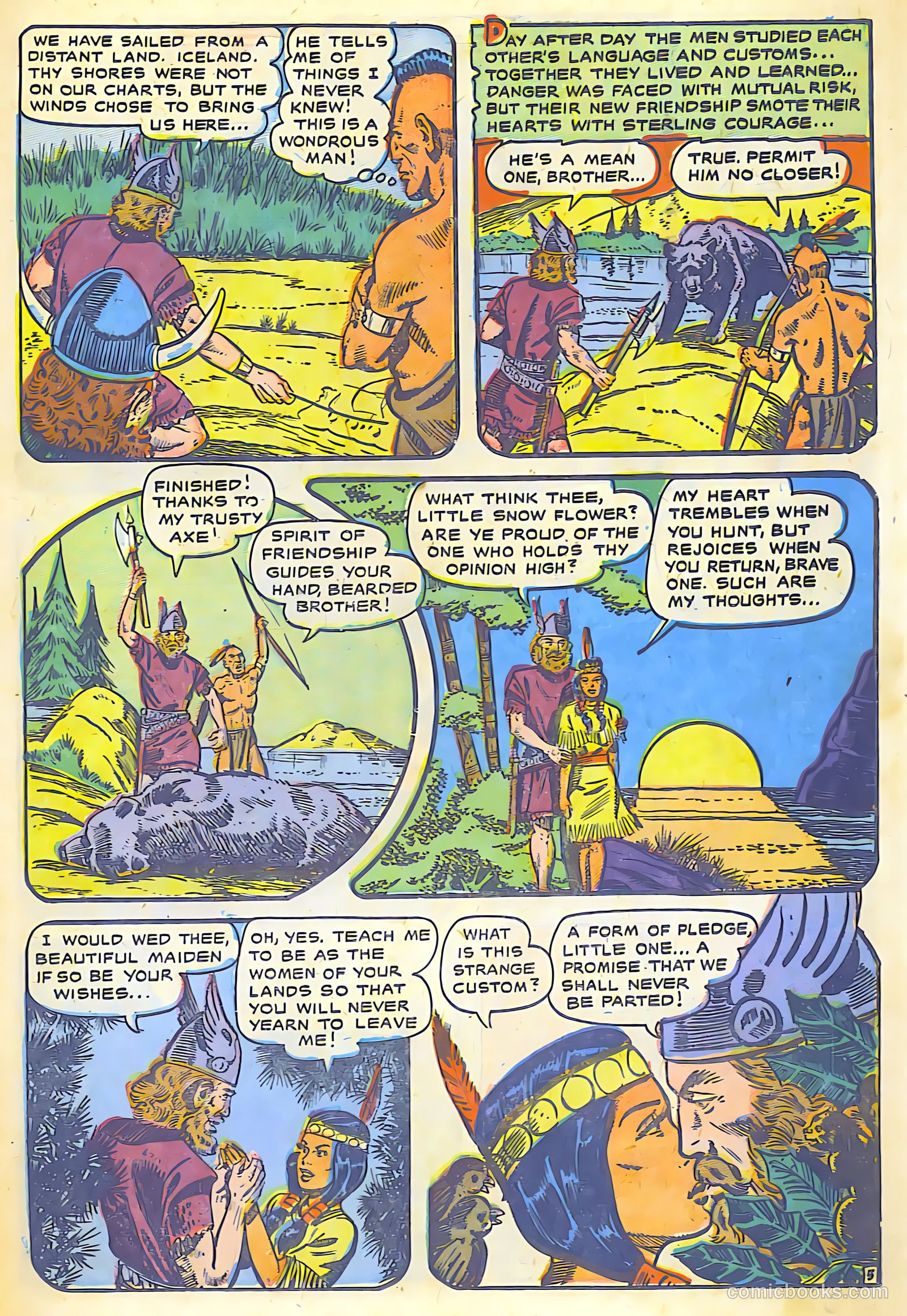 The Lone Rider #7 (1952) — page 23 of 36