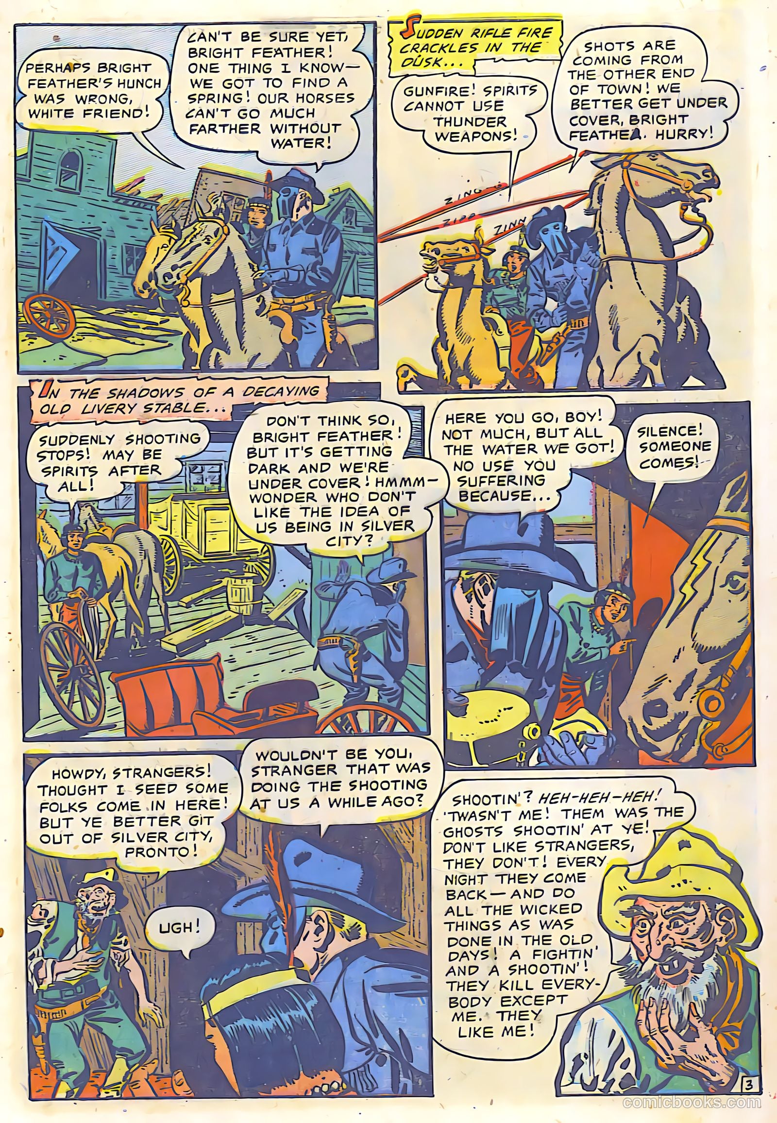 The Lone Rider #9 (1949) — page 4 of 29