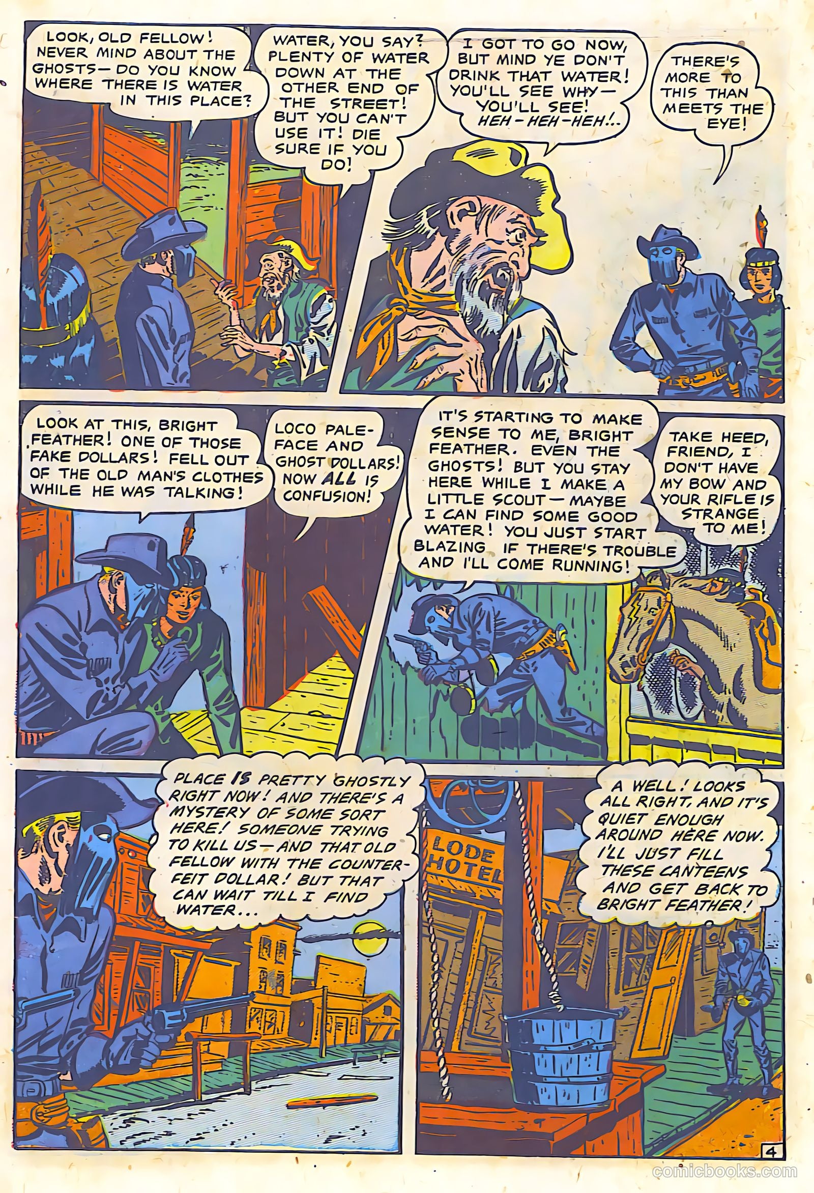 The Lone Rider #9 (1949) — page 5 of 29