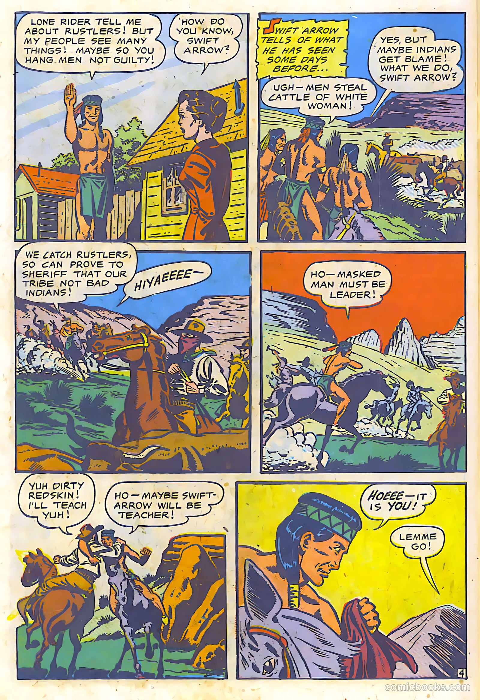 The Lone Rider #9 (1949) — page 27 of 29