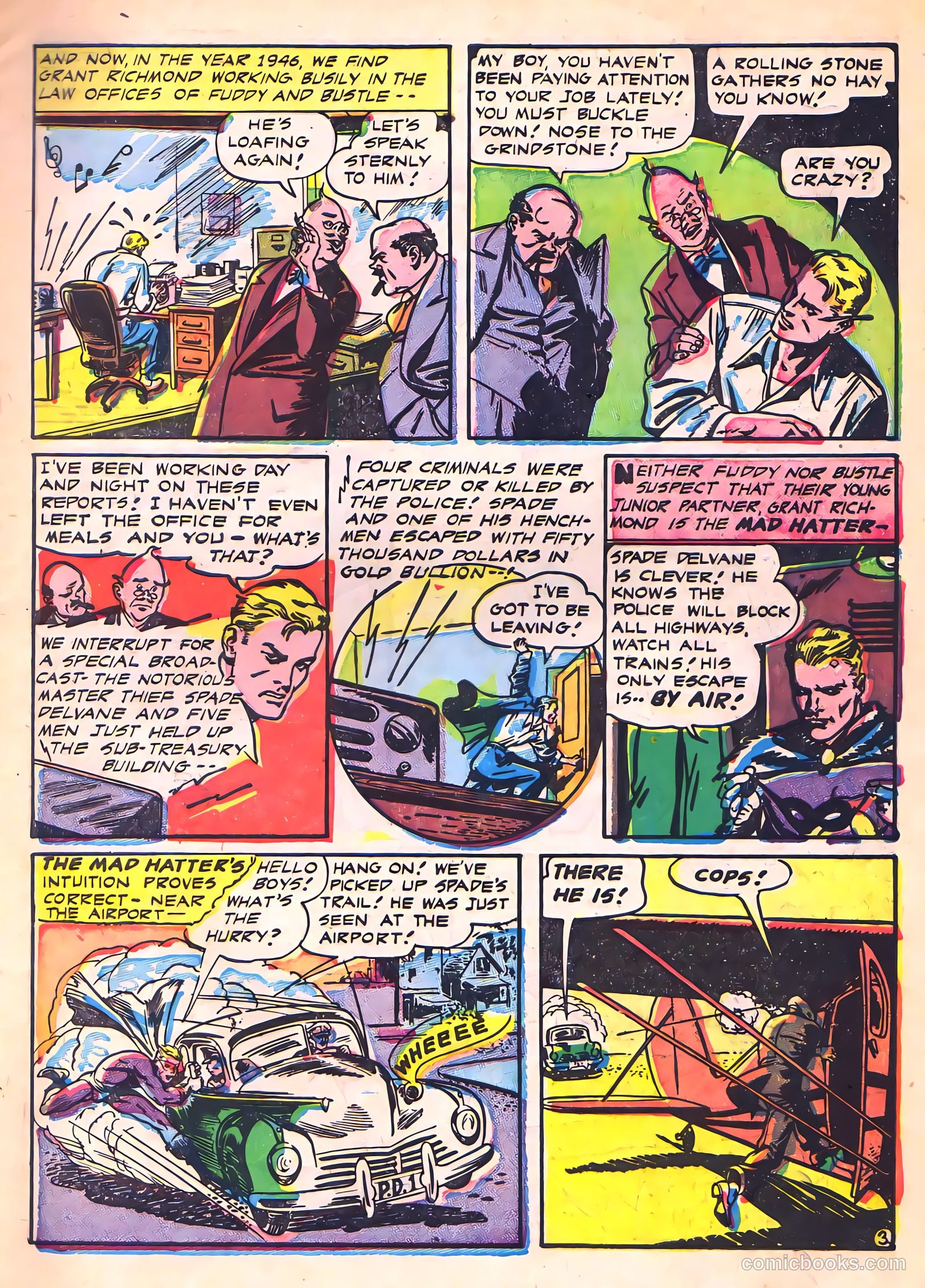 The Mad Hatter #2 (1946) — page 5
