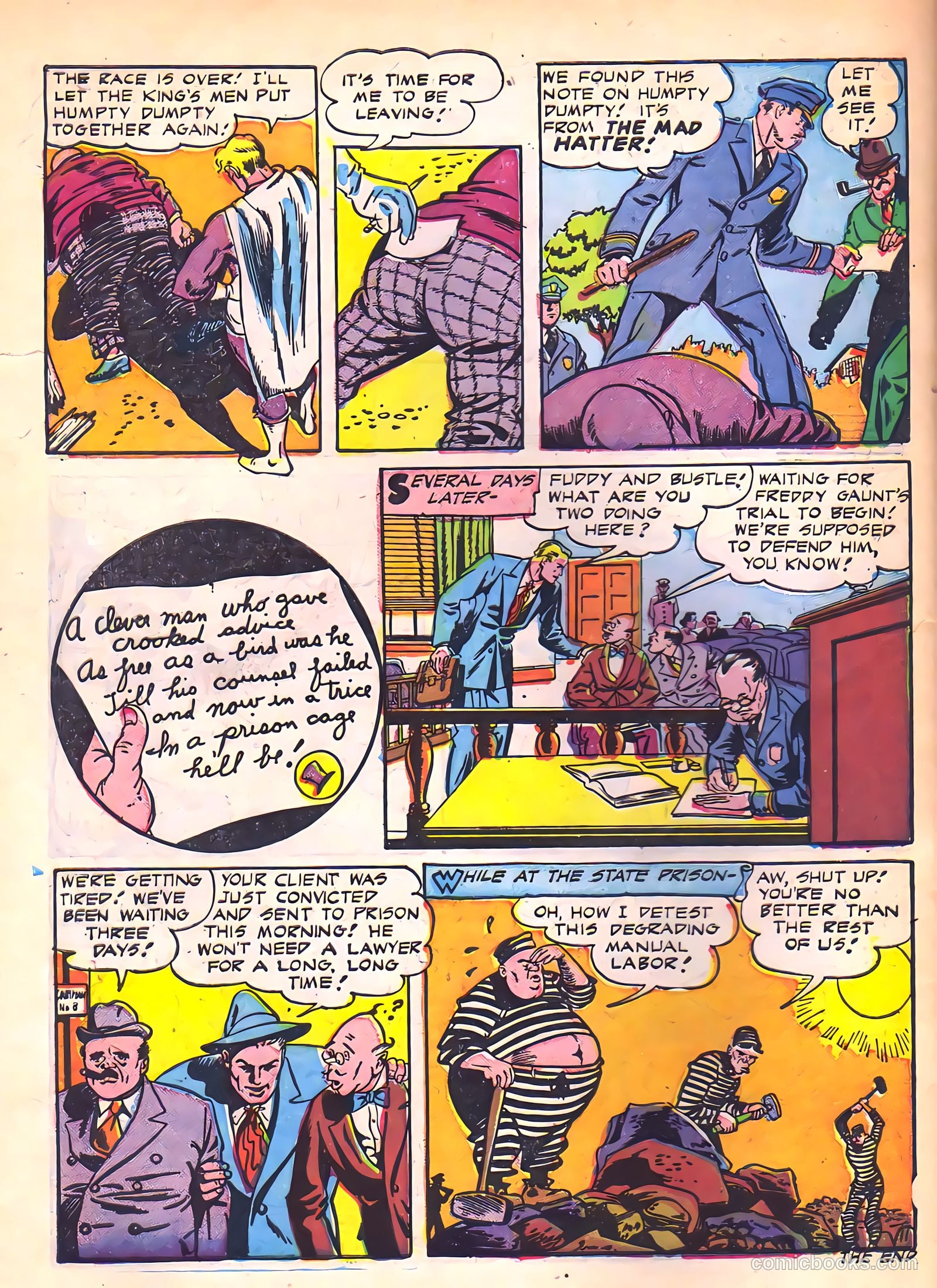The Mad Hatter #2 (1946) — page 50