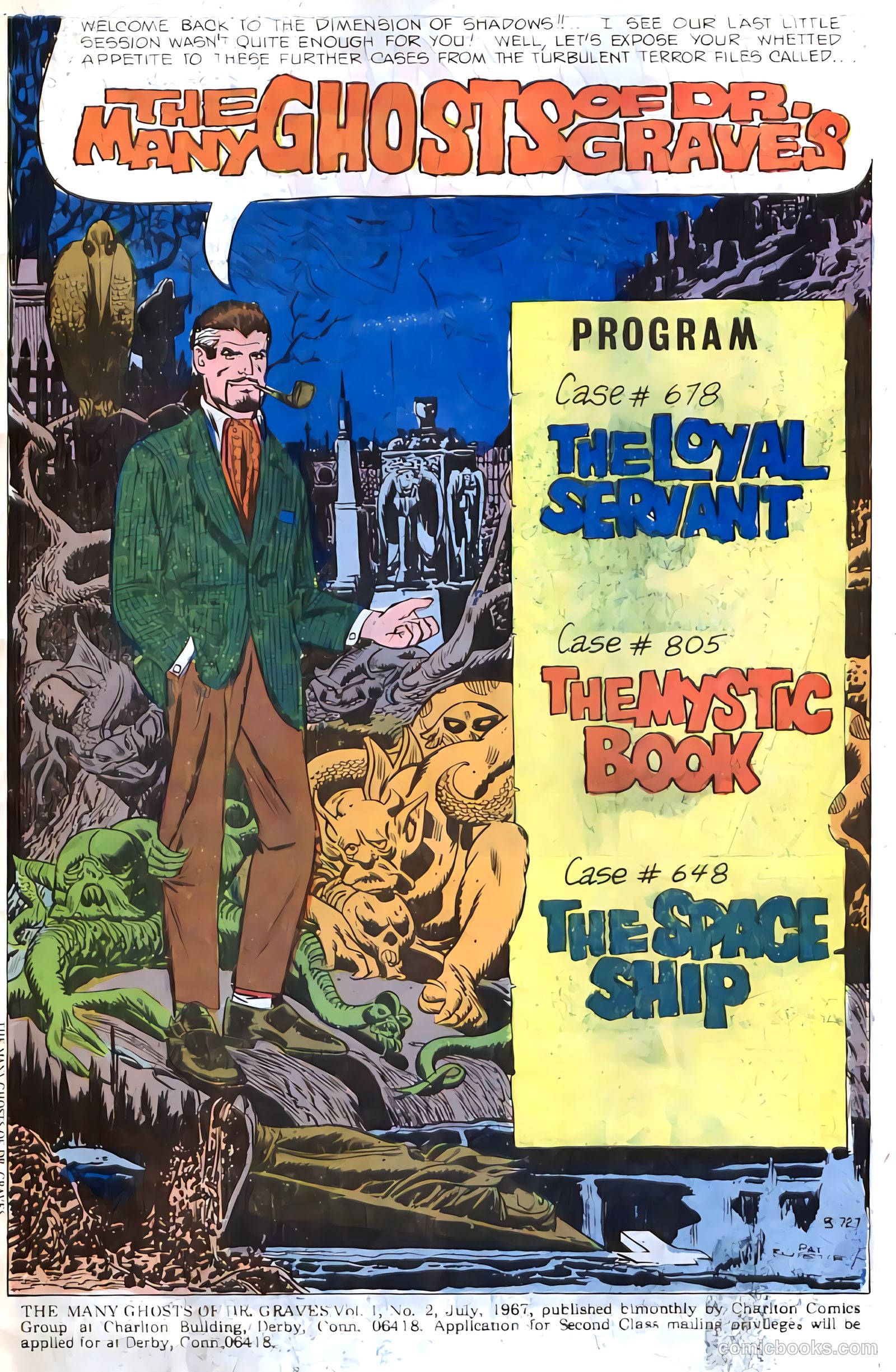 The Many Ghosts of Dr. Graves #2 (1967) — page 3