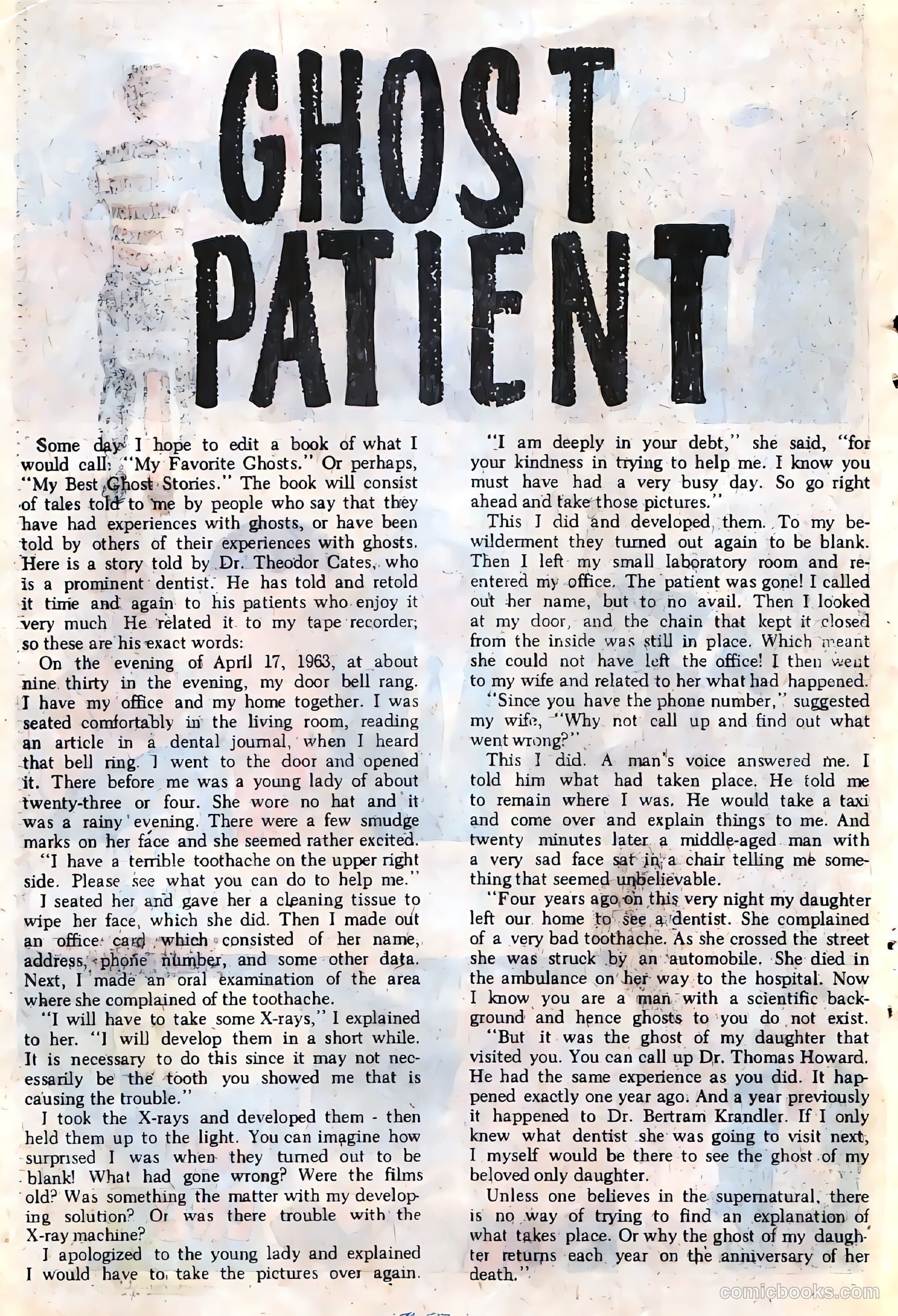 The Many Ghosts of Dr. Graves #2 (1967) — page 22