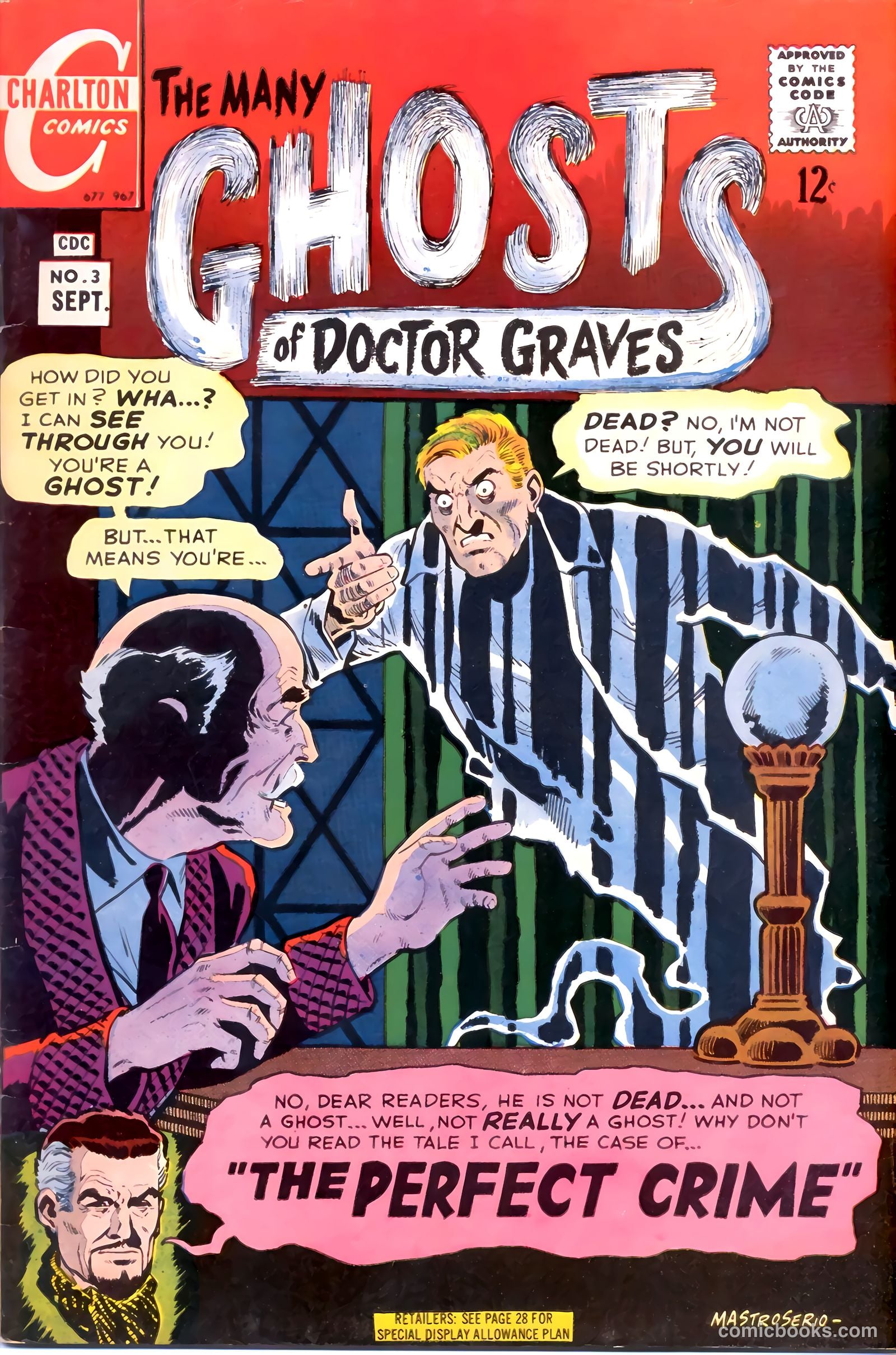 The Many Ghosts of Dr. Graves #3 cover