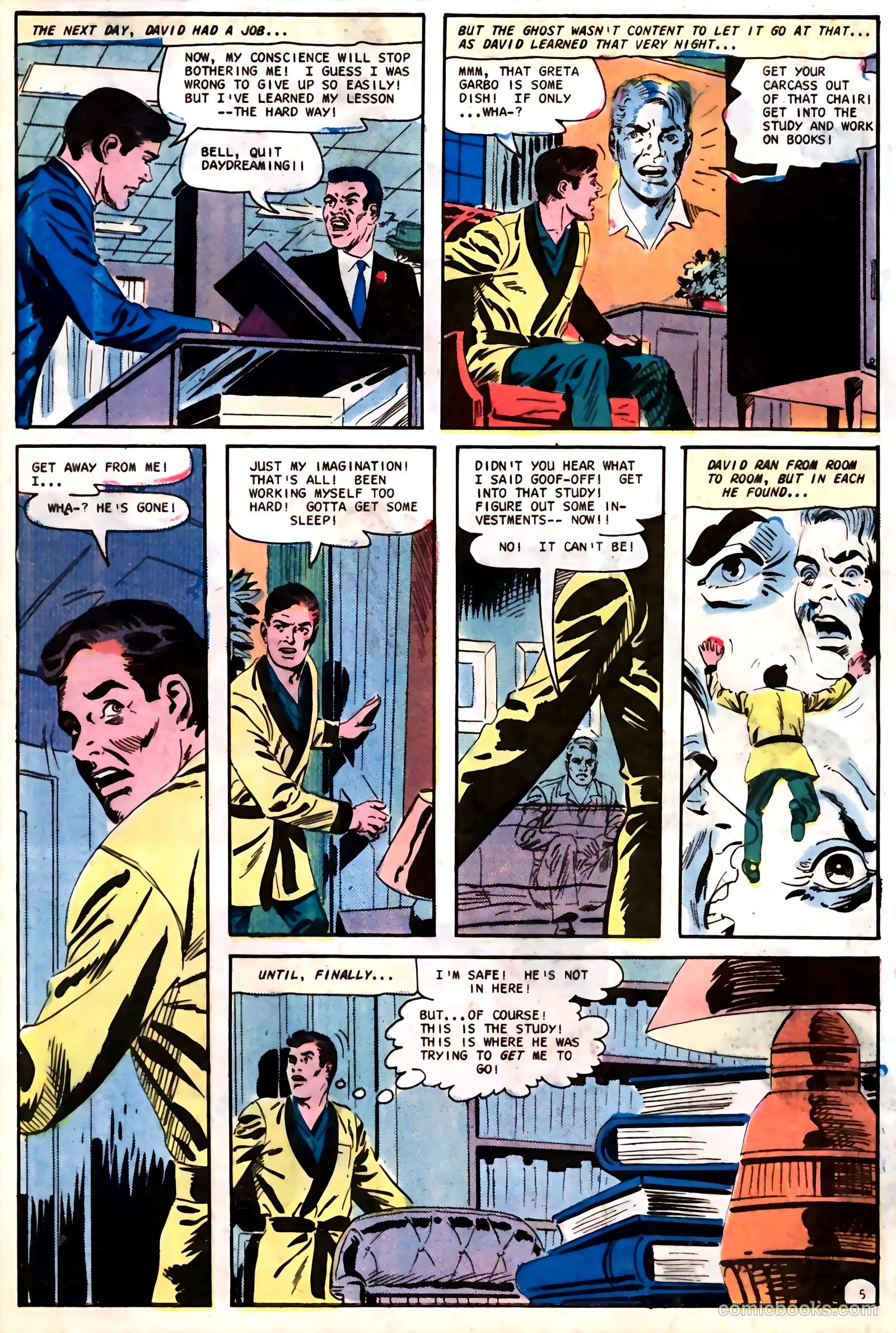 The Many Ghosts of Dr. Graves #3 (1967) — page 9