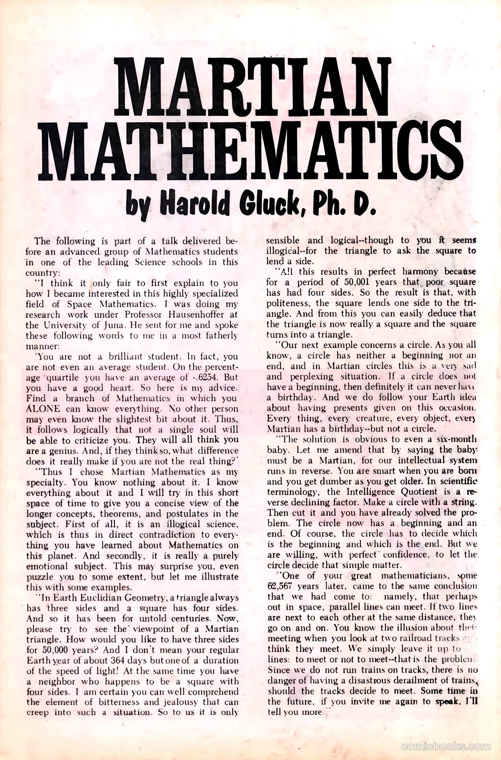 The Many Ghosts of Dr. Graves #3 (1967) — page 13