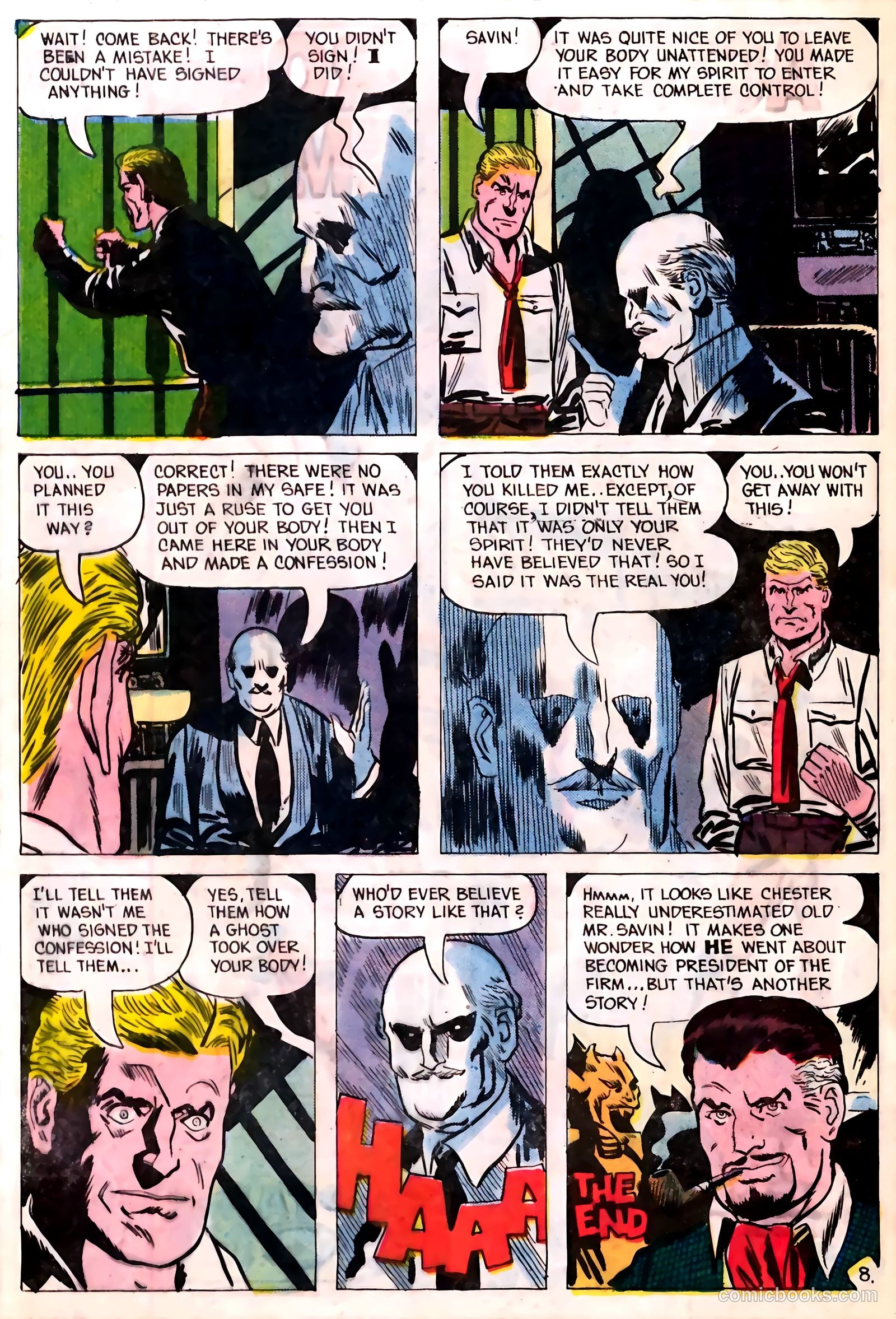 The Many Ghosts of Dr. Graves #3 (1967) — page 32