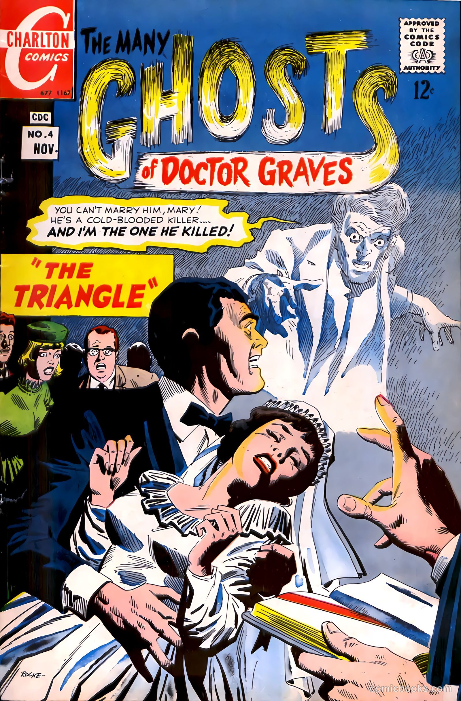 The Many Ghosts of Dr. Graves #4 cover