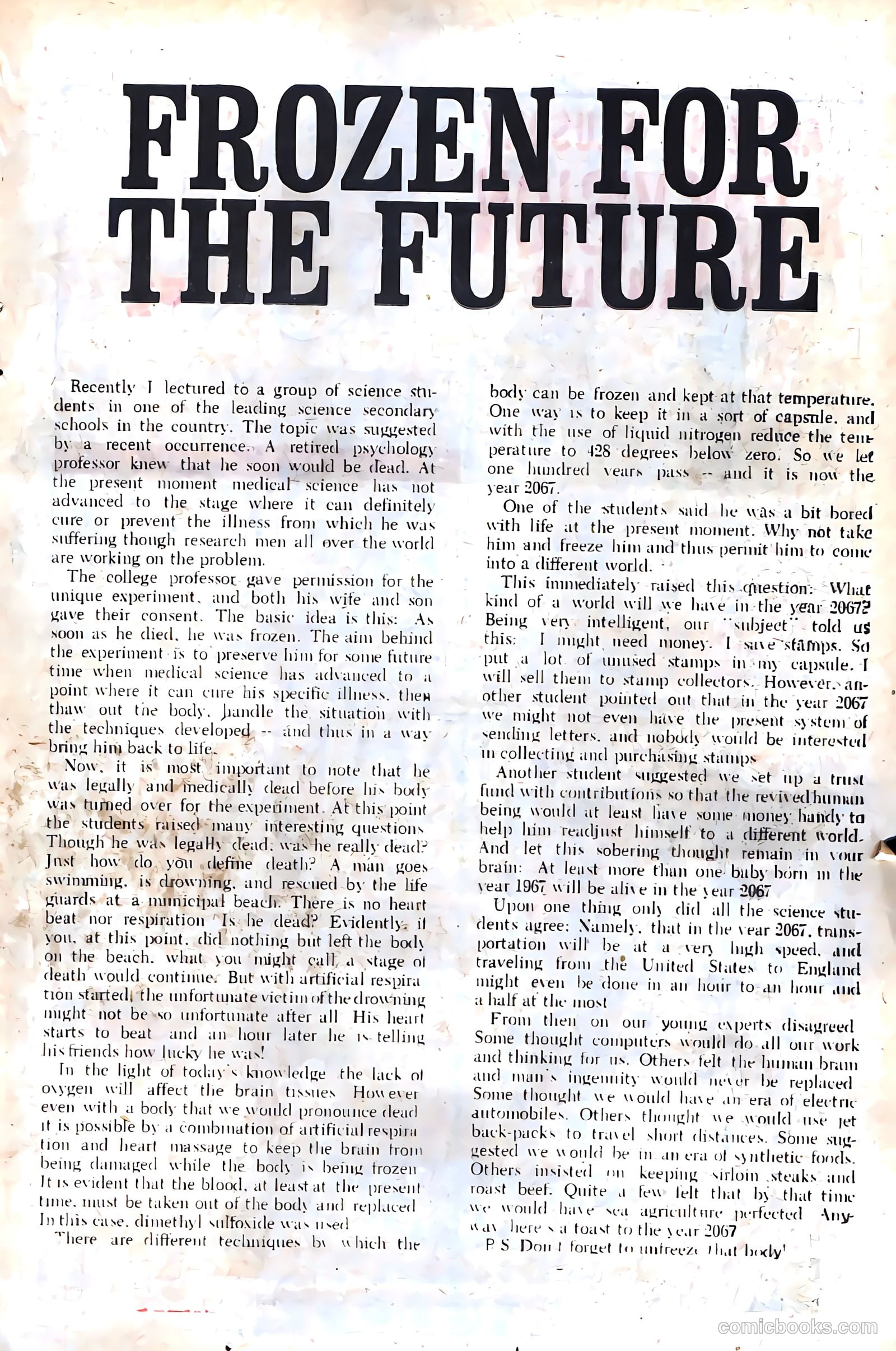 The Many Ghosts of Dr. Graves #4 (1967) — page 13