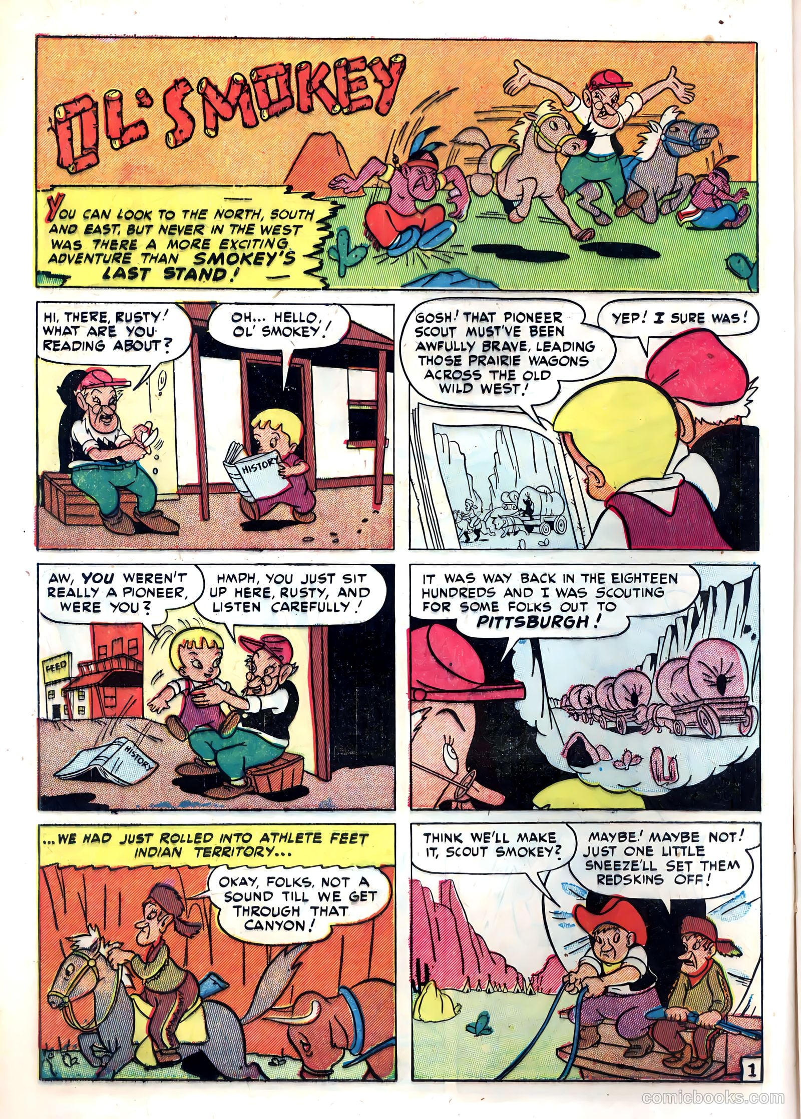 The Mighty Atom and the Pixies #6 (1949) — page 16 of 36