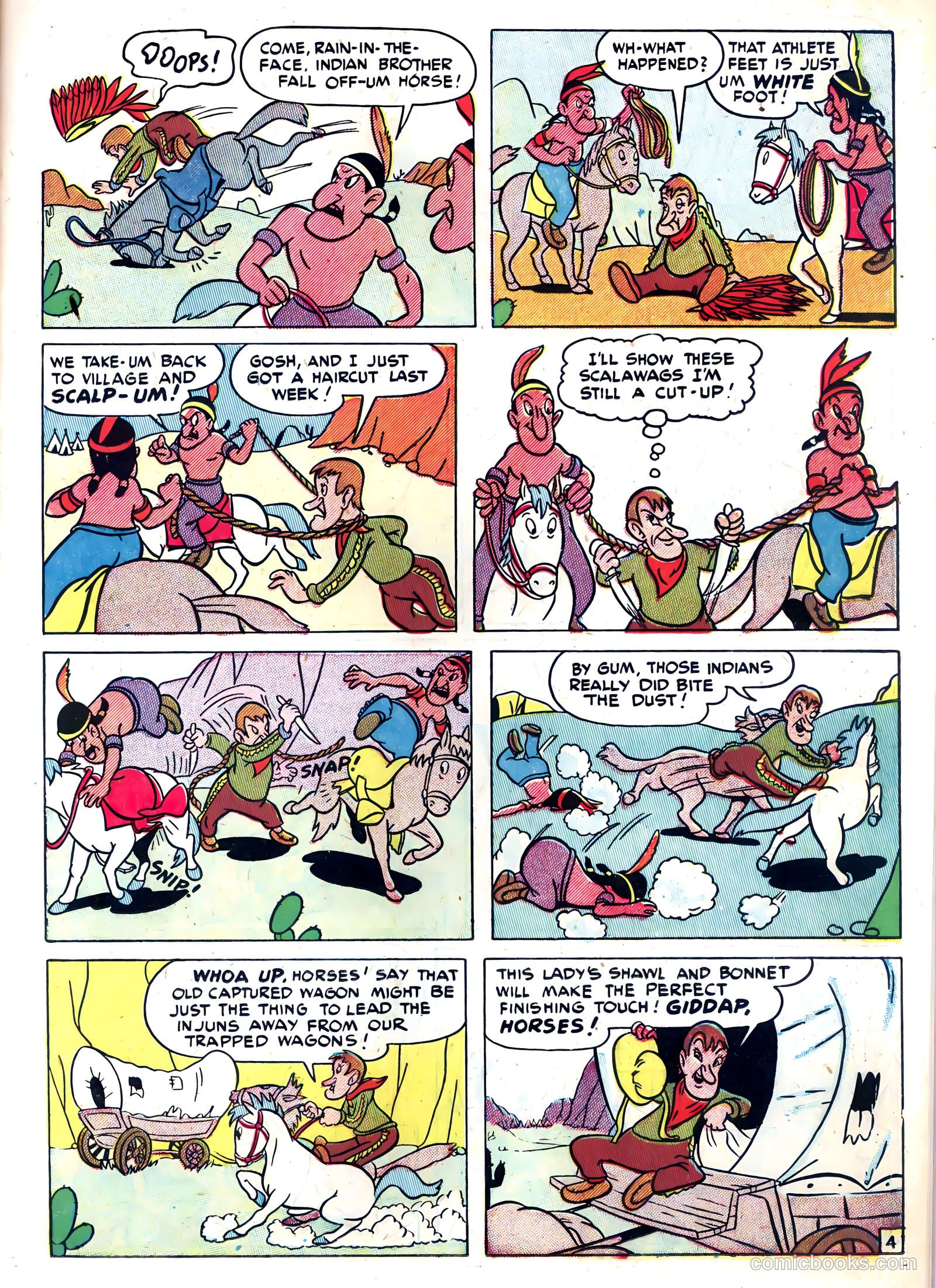 The Mighty Atom and the Pixies #6 (1949) — page 19 of 36