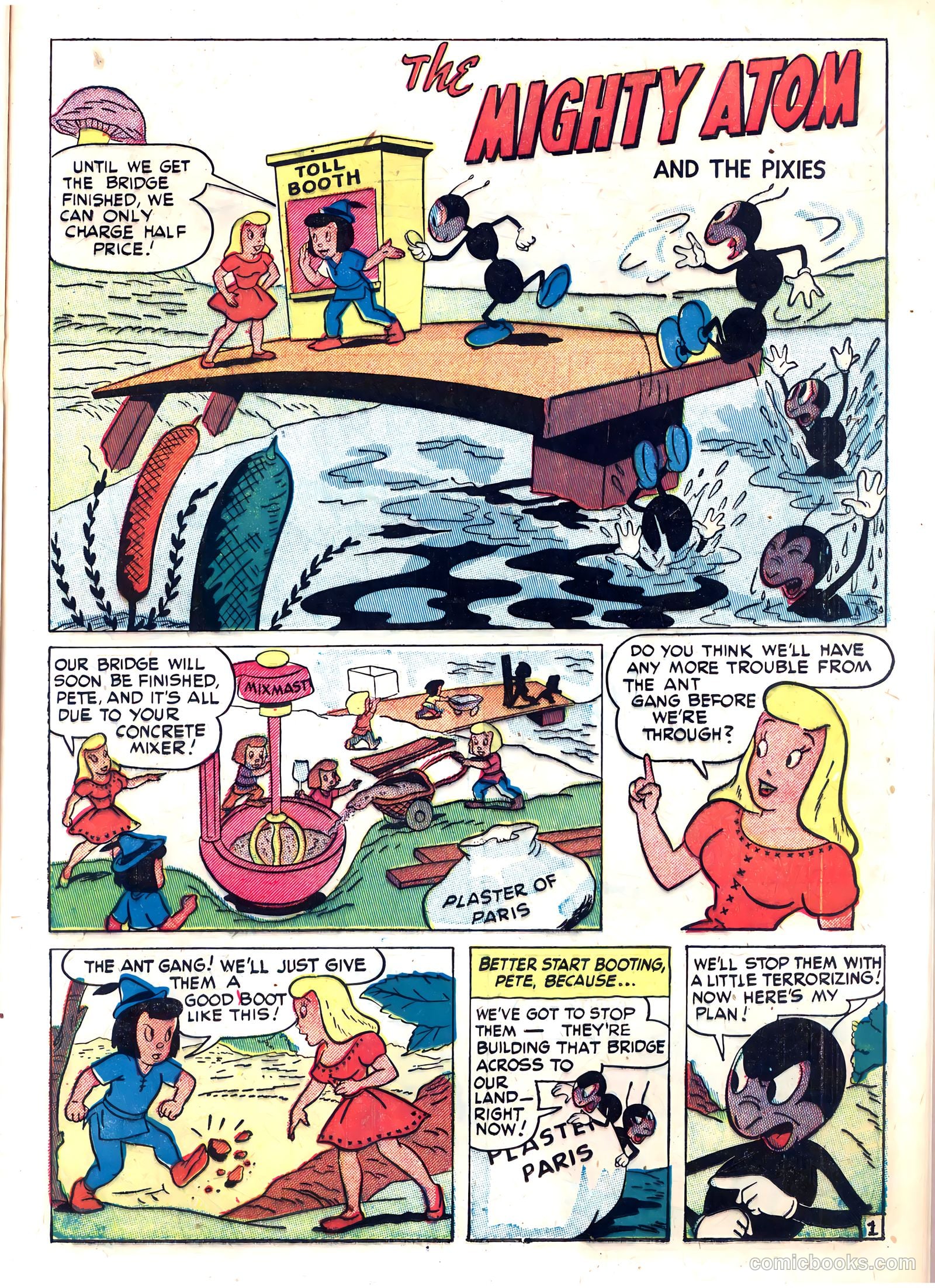 The Mighty Atom and the Pixies #6 (1949) — page 21 of 36