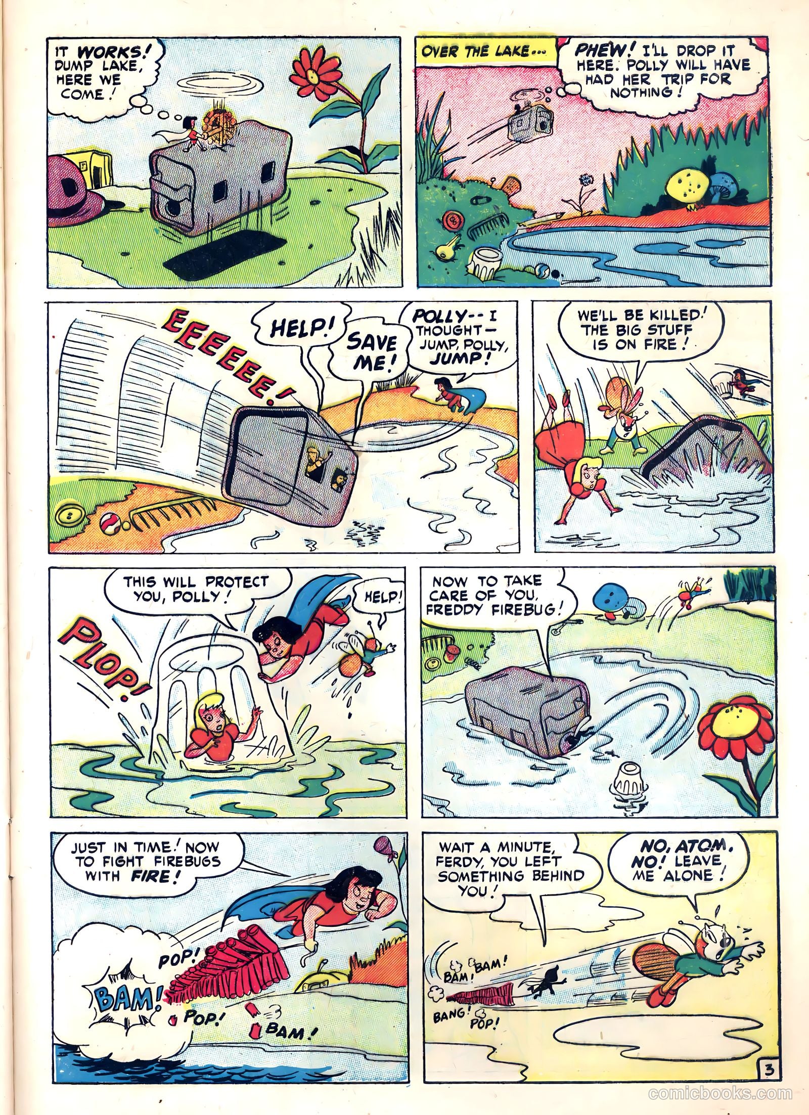The Mighty Atom and the Pixies #6 (1949) — page 33 of 36