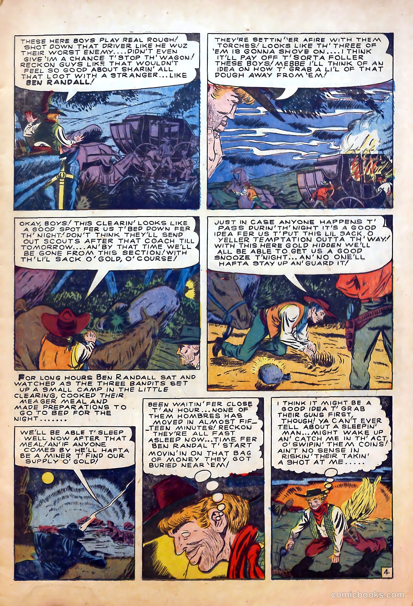 The Outlaws #10 (1952) — page 5 of 36