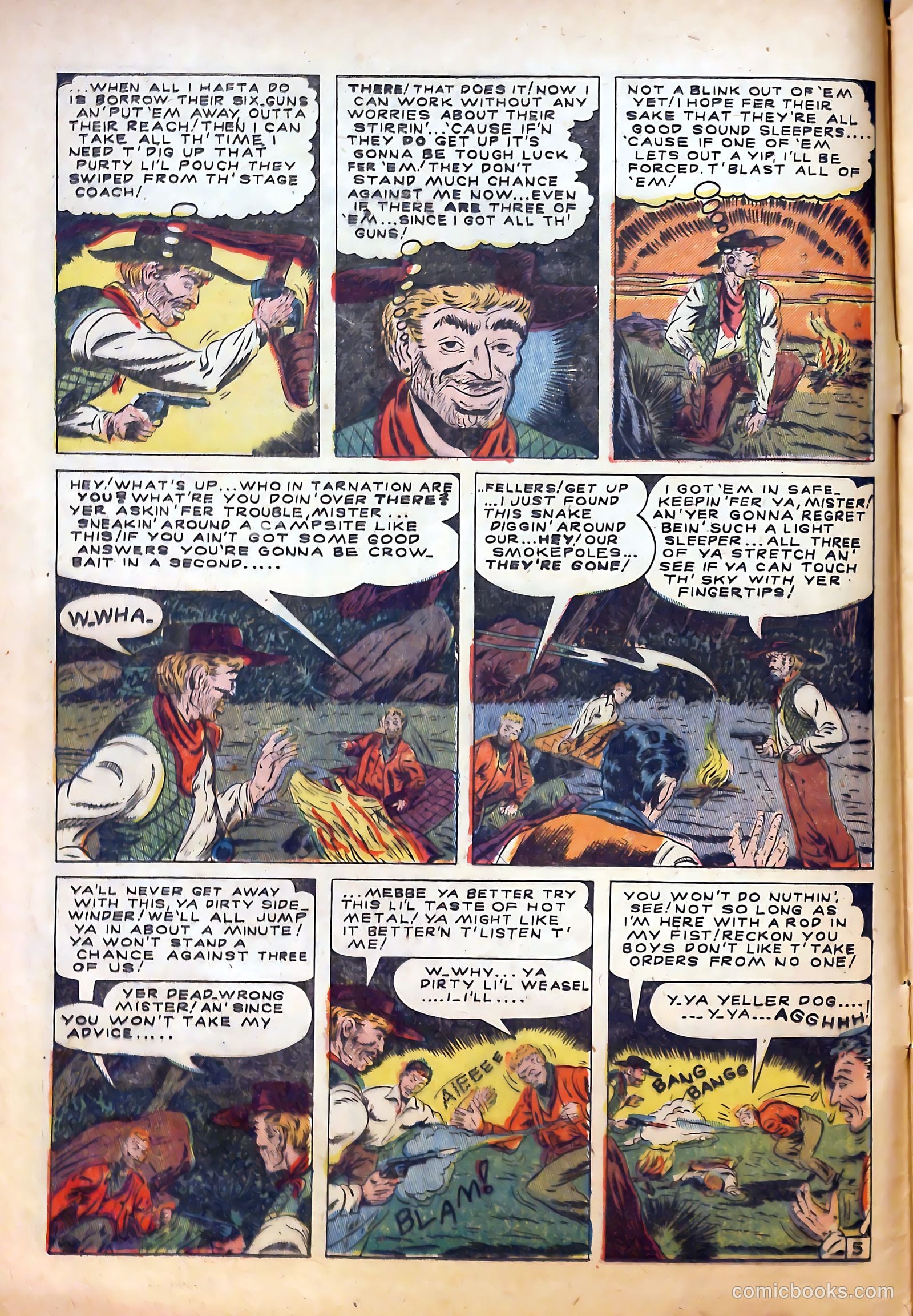 The Outlaws #10 (1952) — page 6 of 36