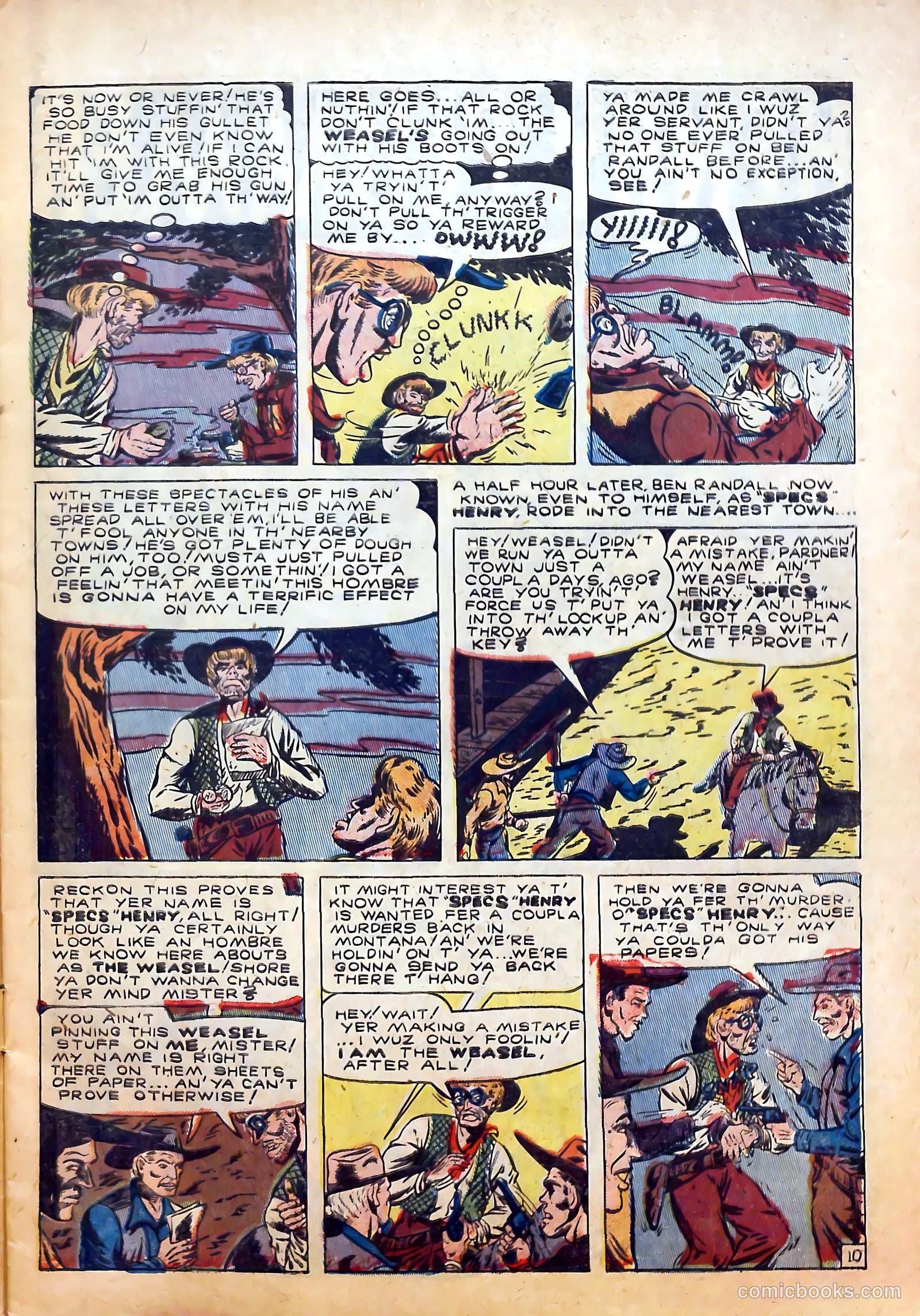 The Outlaws #10 (1952) — page 11 of 36