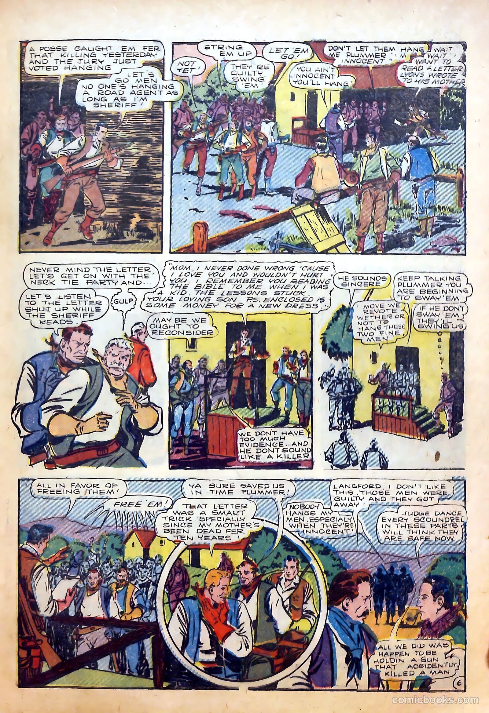 The Outlaws #10 (1952) — page 17 of 36
