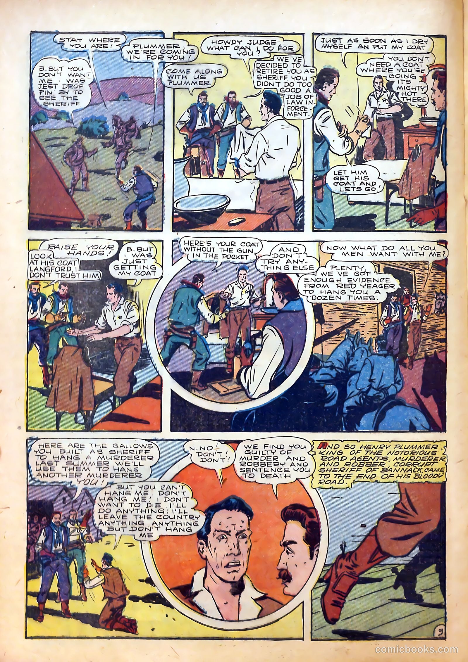 The Outlaws #10 (1952) — page 20 of 36