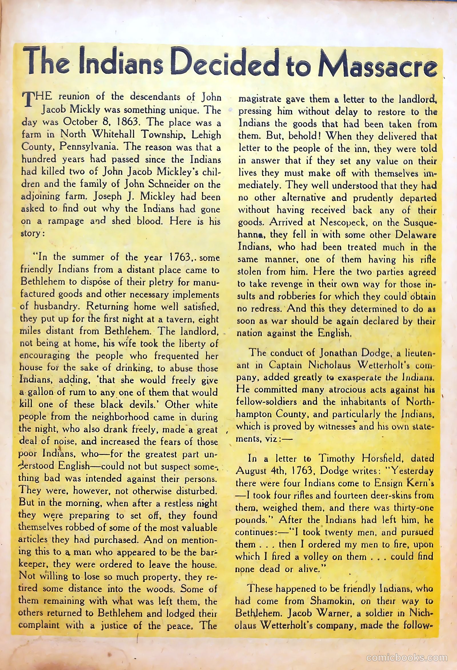 The Outlaws #10 (1952) — page 21 of 36
