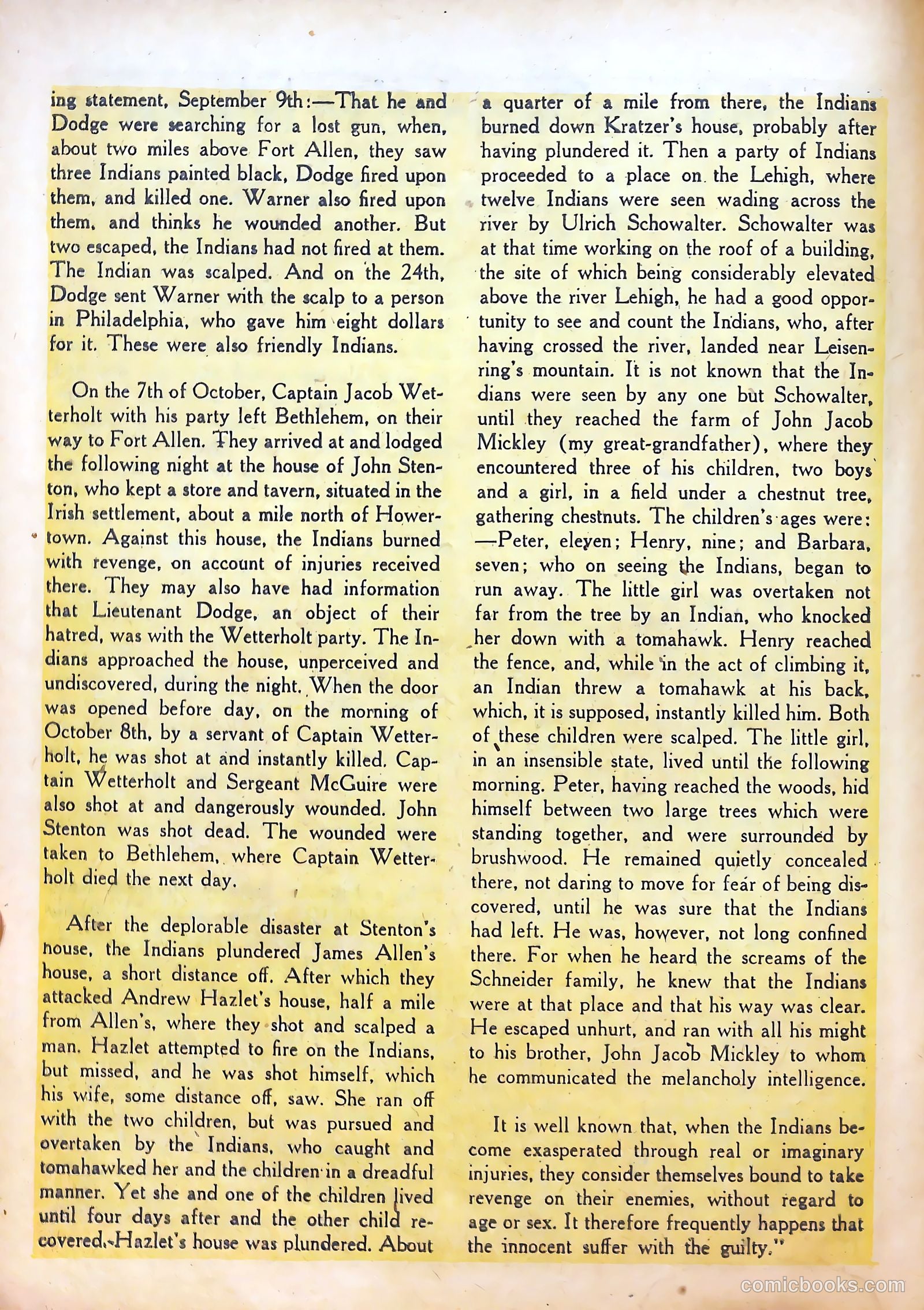 The Outlaws #10 (1952) — page 22 of 36
