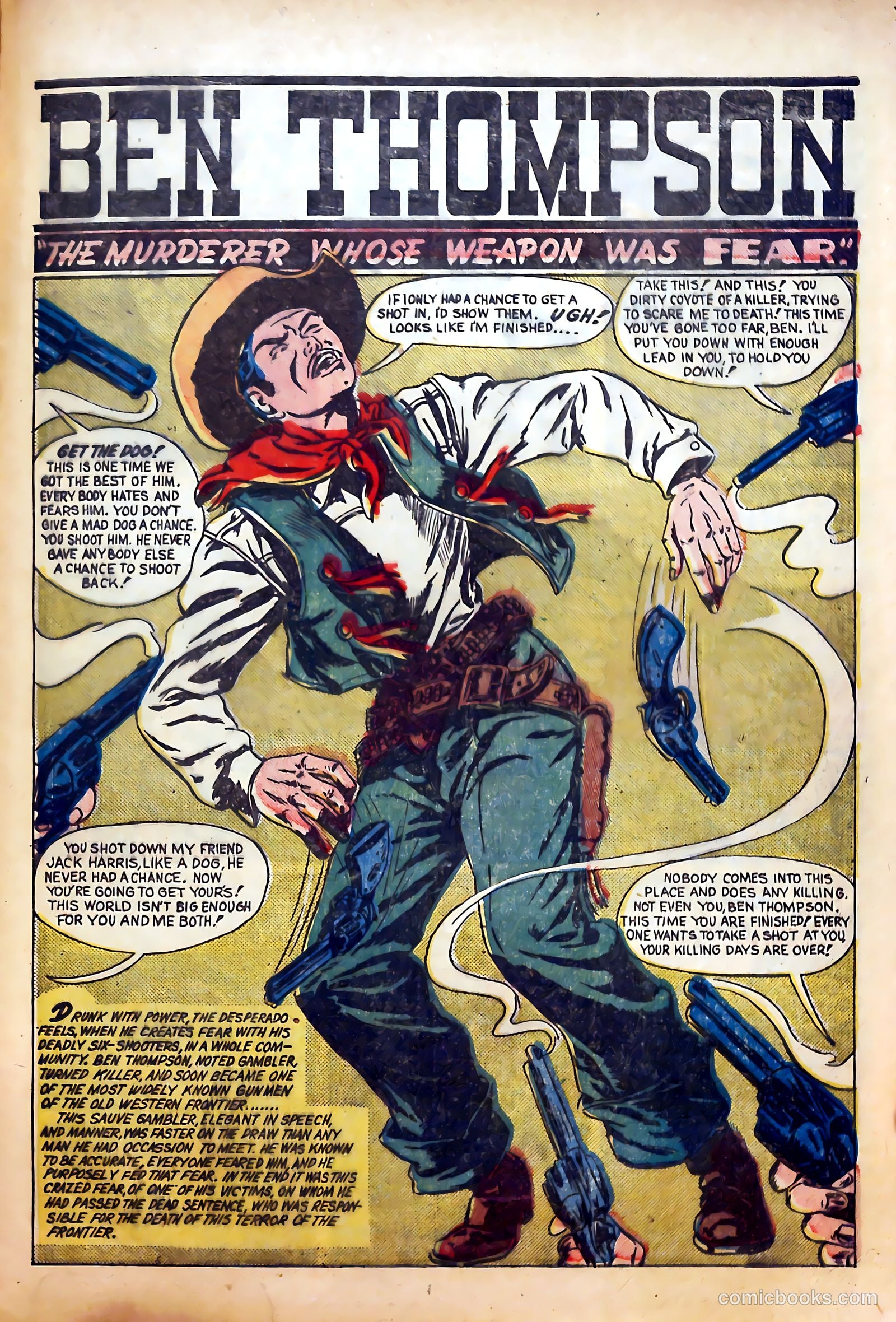 The Outlaws #10 (1952) — page 23 of 36