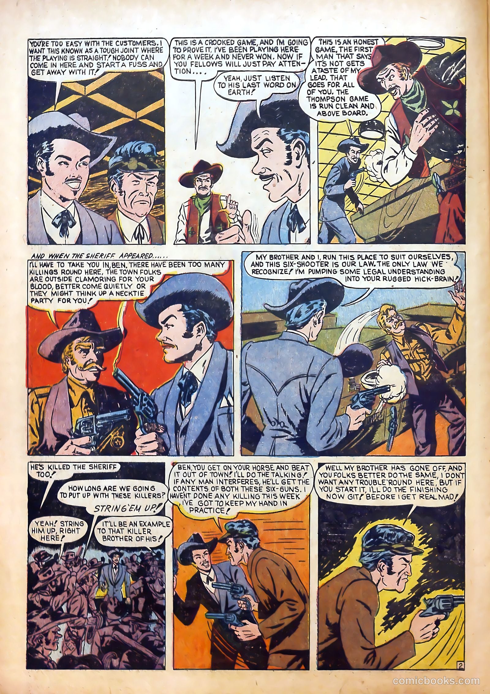 The Outlaws #10 (1952) — page 24 of 36