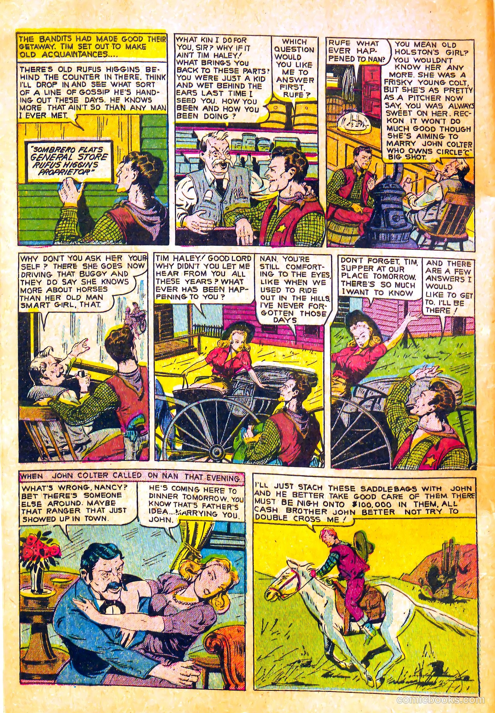 The Outlaws #11 (1953) — page 6 of 36