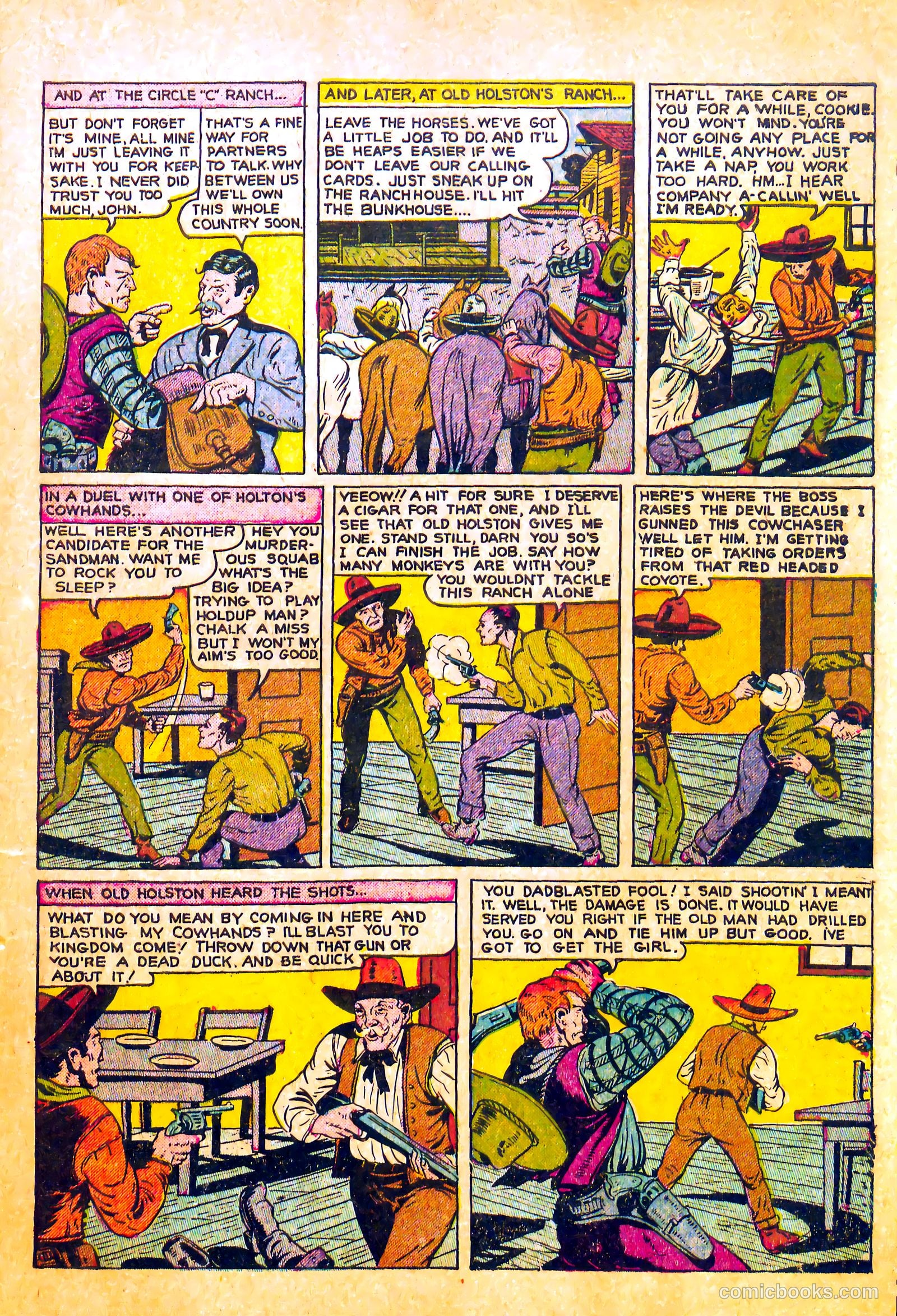 The Outlaws #11 (1953) — page 7 of 36