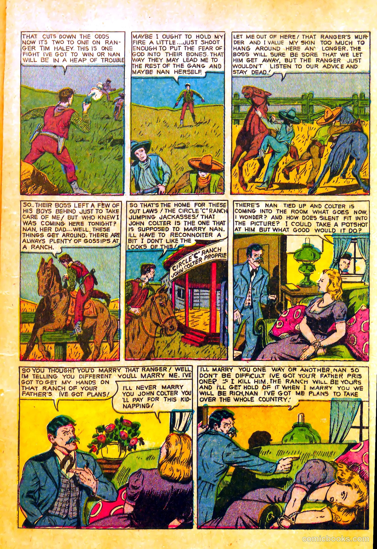 The Outlaws #11 (1953) — page 9 of 36